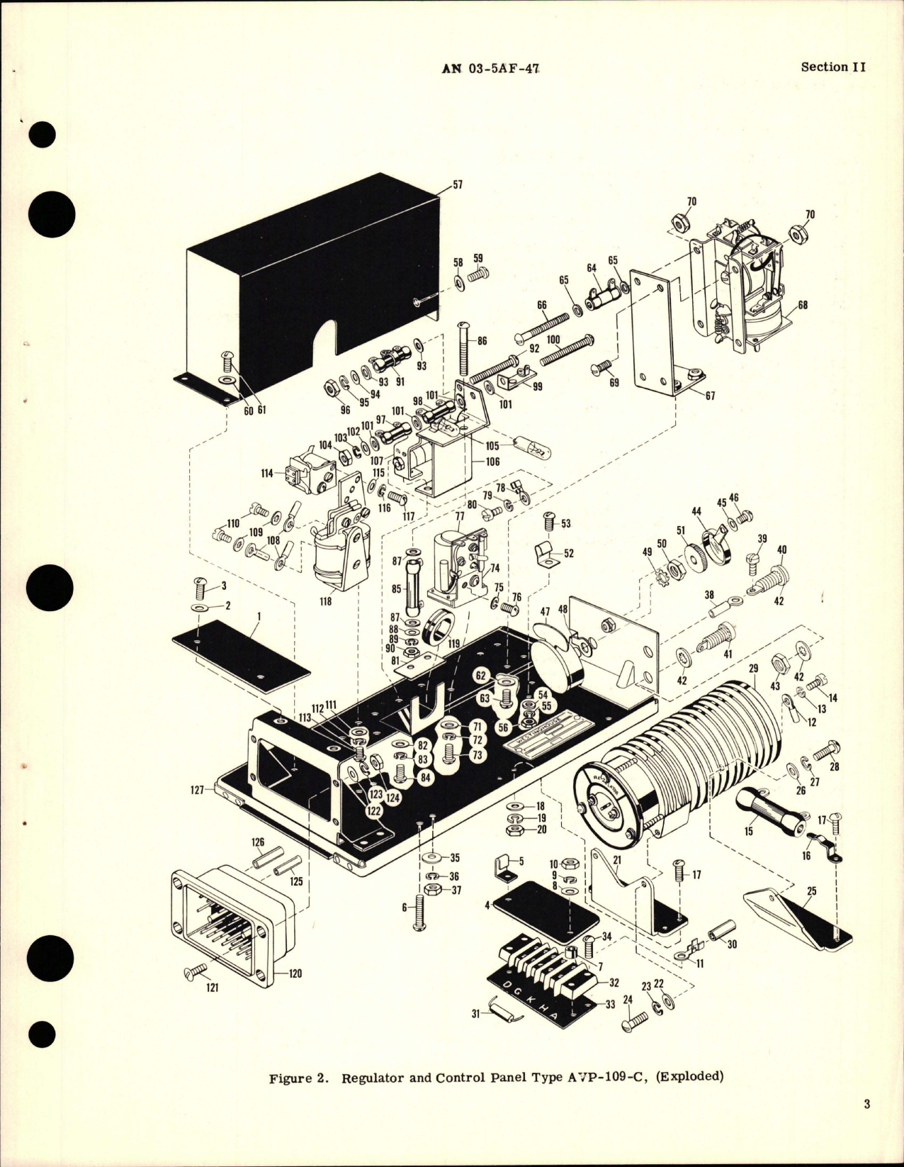 Sample page 5 from AirCorps Library document: Parts Catalog for Regulator & Control Panel - Parts A 24A9178-3 - Type AVP-109-C 
