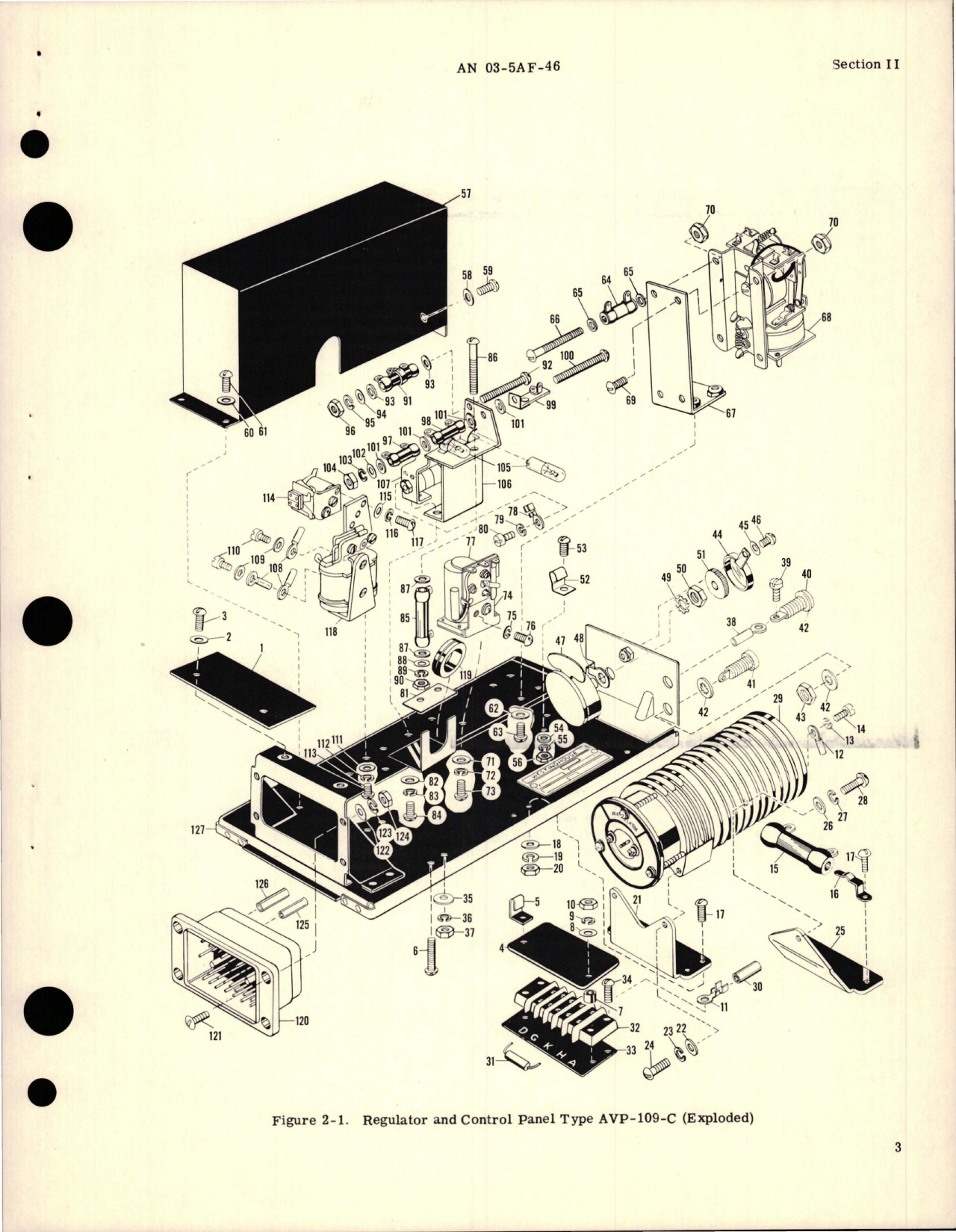 Sample page 7 from AirCorps Library document: Overhaul Instructions for Regulator and Control Panel - Type AVP-109-C 