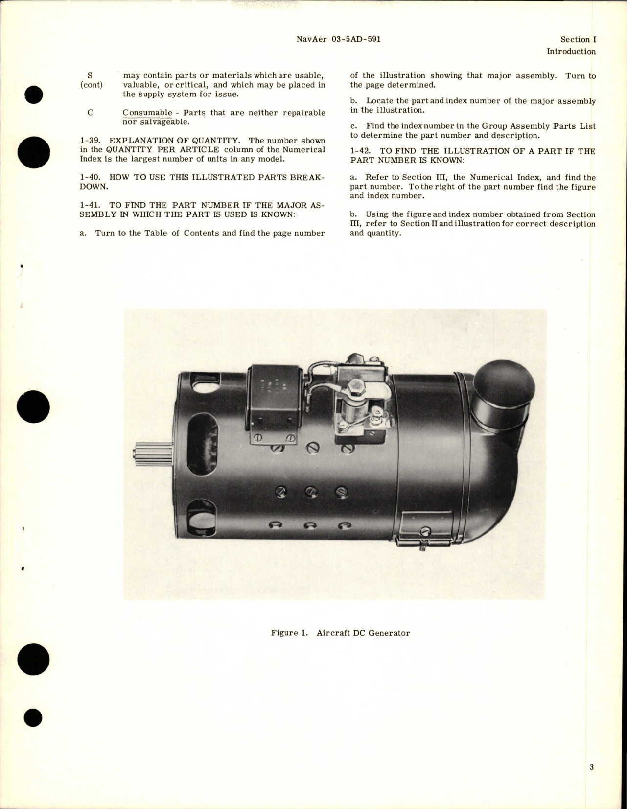 Sample page 5 from AirCorps Library document: Illustrated Parts Breakdown for Aircraft DC Generators - Models 2CM70C5 and 2CM70D2