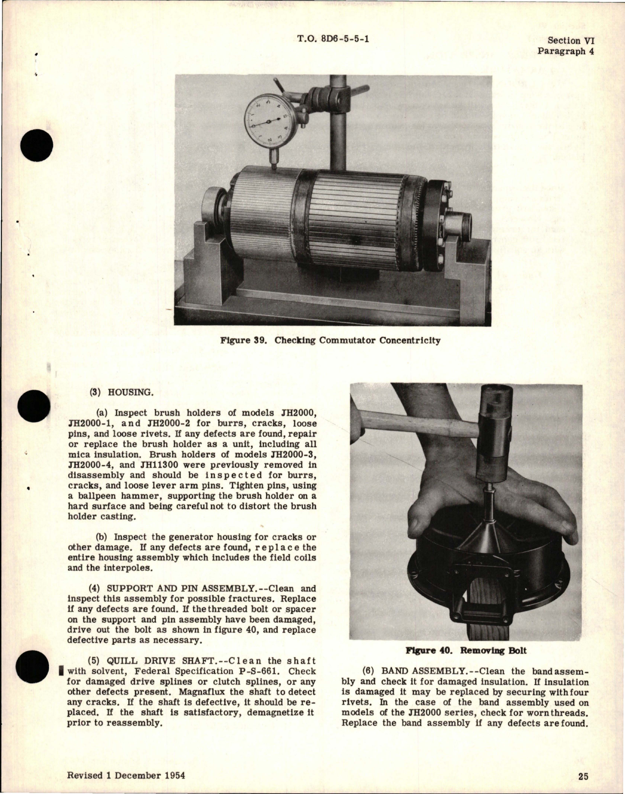 Sample page 5 from AirCorps Library document: Operation, Service and Overhaul Instructions with Parts Catalog for Generators - Types R-1 and R-2