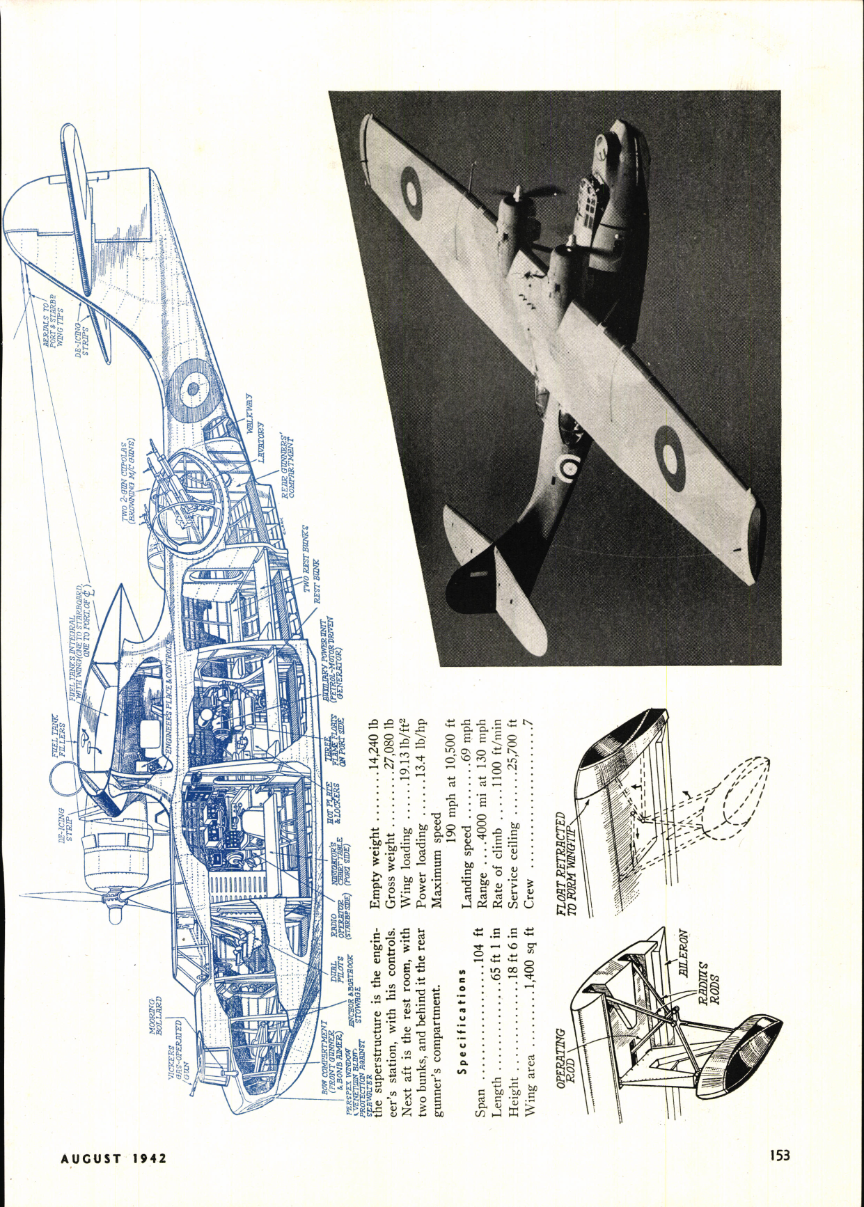 Sample page 7 from AirCorps Library document: Aero Digest  - Including Aviation Engineering - 1942 - August