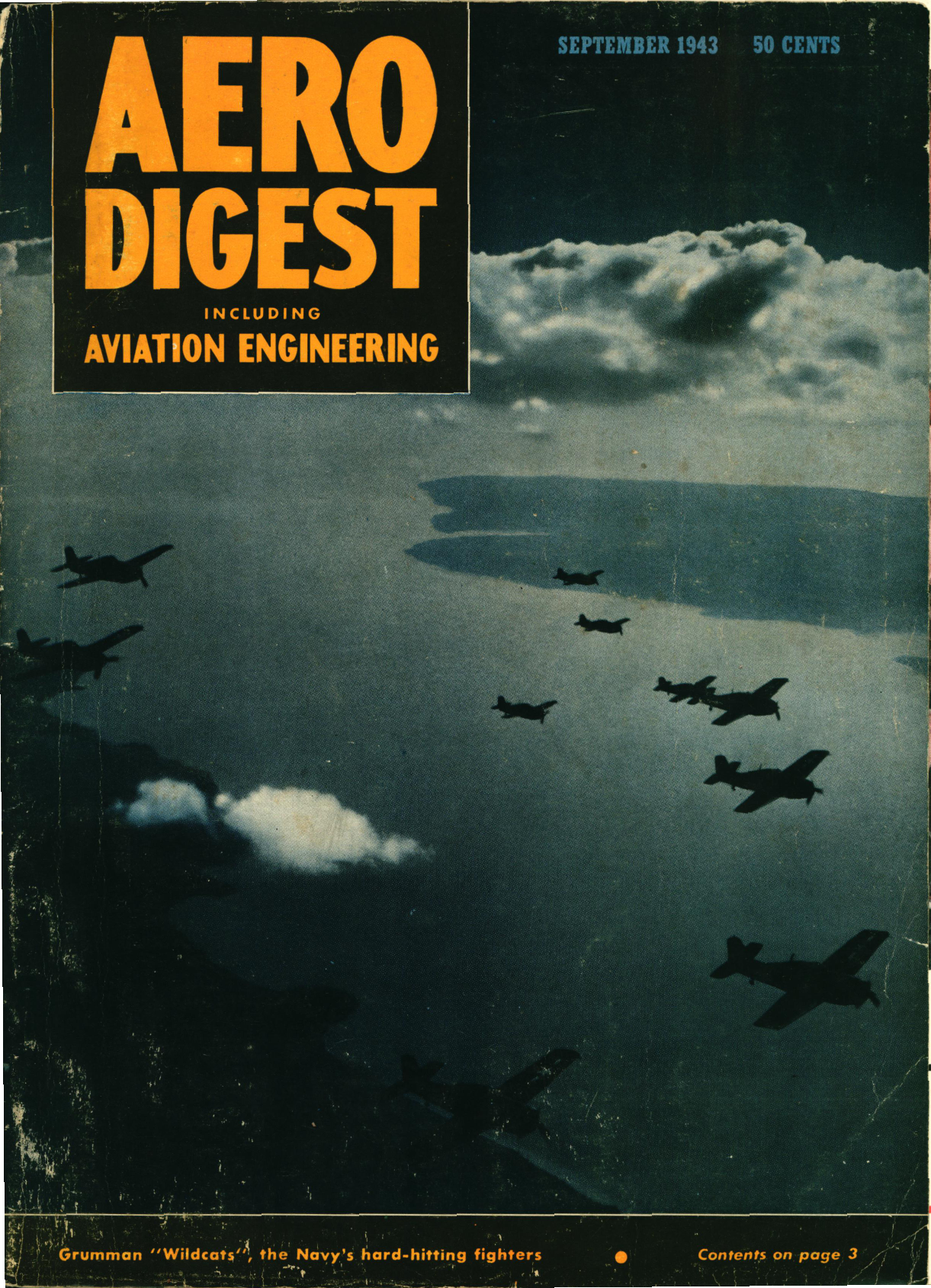 Sample page 1 from AirCorps Library document: Aero Digest  - Including Aviation Engineering - Volume 43 - Number 3