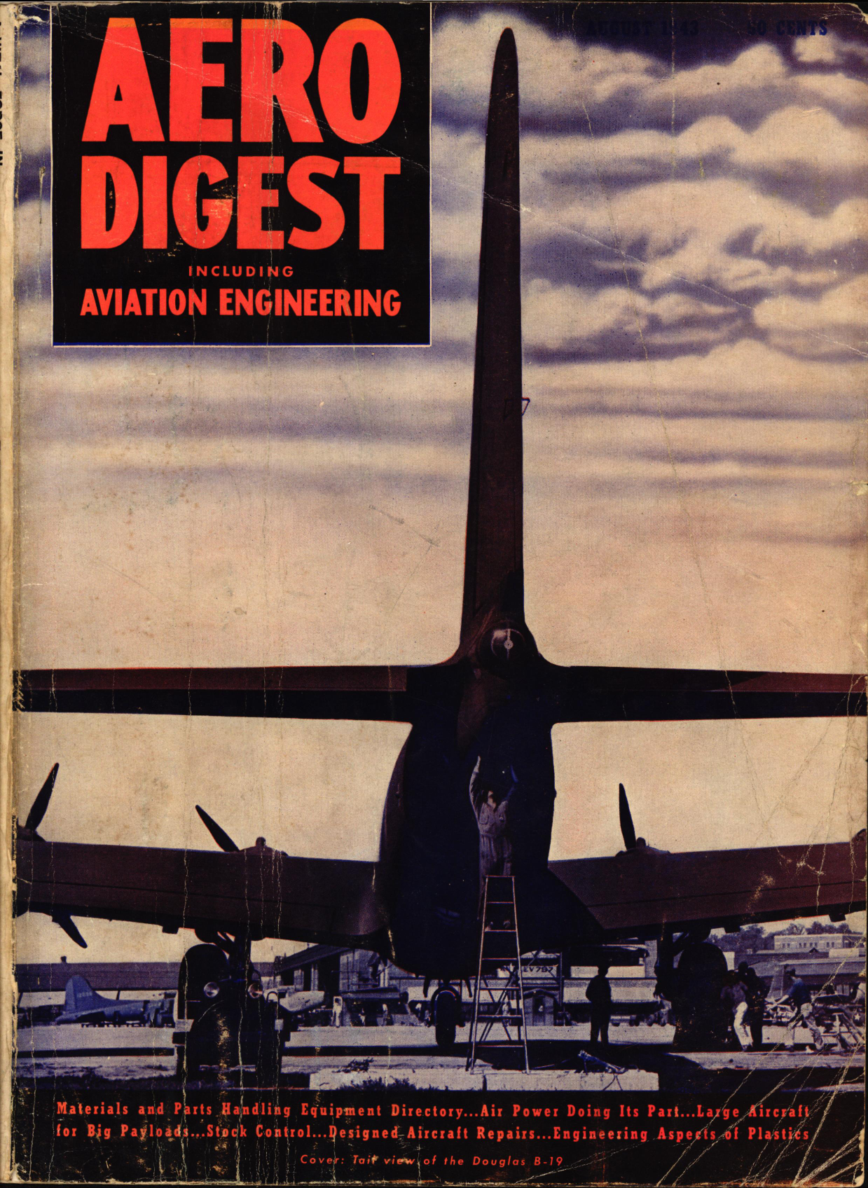 Sample page 1 from AirCorps Library document: Aero Digest  - Including Aviation Engineering - Volume 43 - Number 2