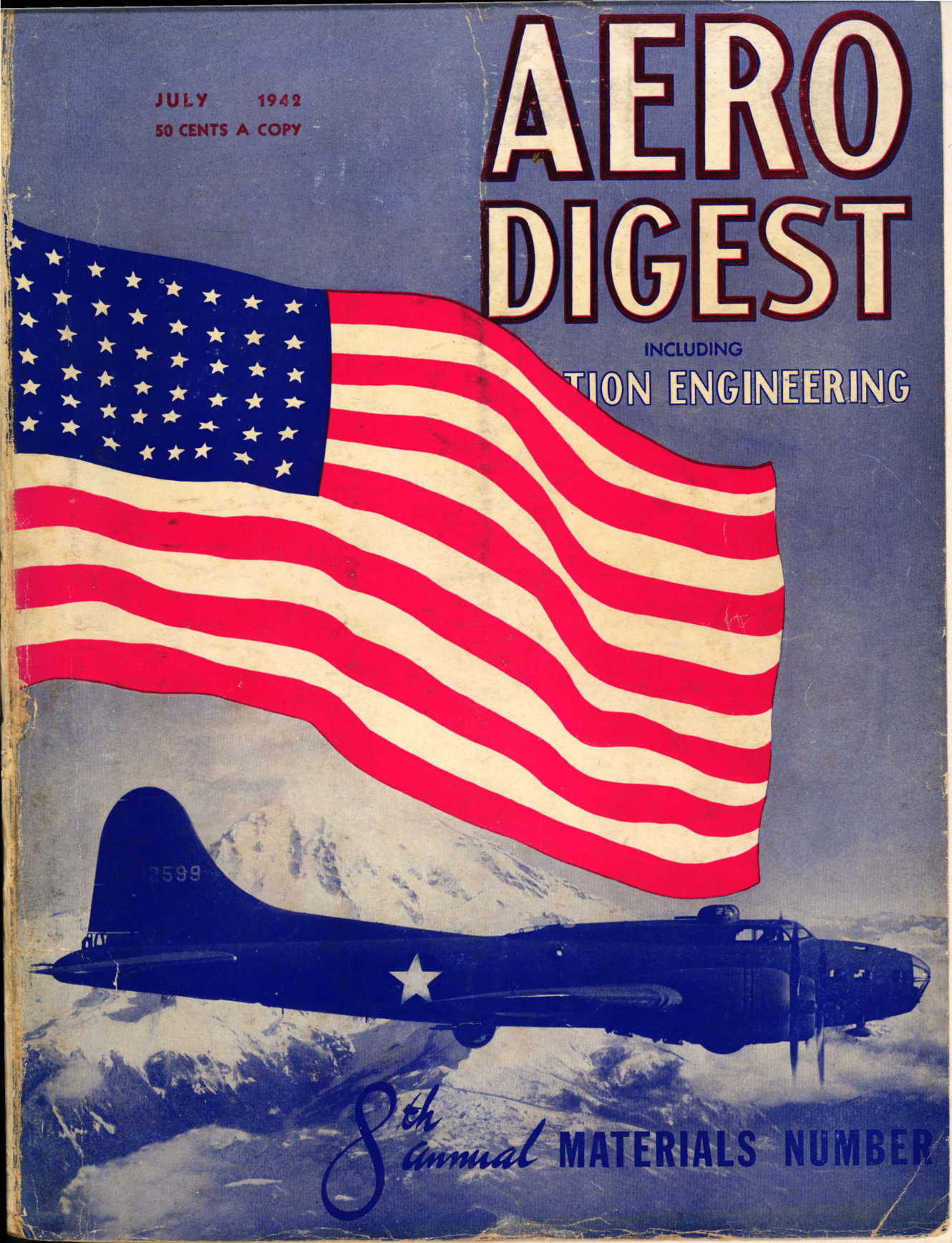 Sample page 1 from AirCorps Library document: Aero Digest  - Including Aviation Engineering - 1942 - July