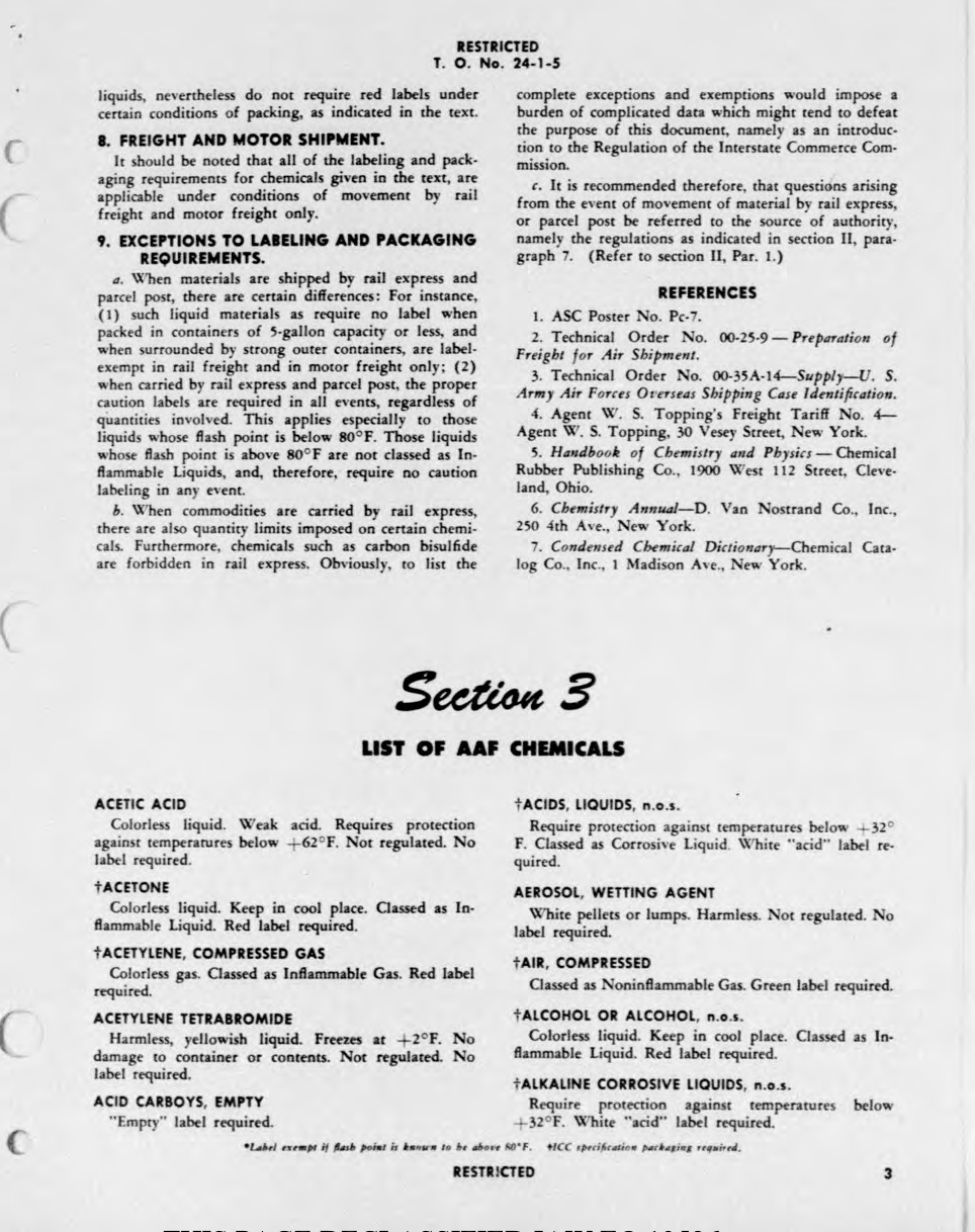 Sample page 5 from AirCorps Library document: Chemicals Handling Handbook