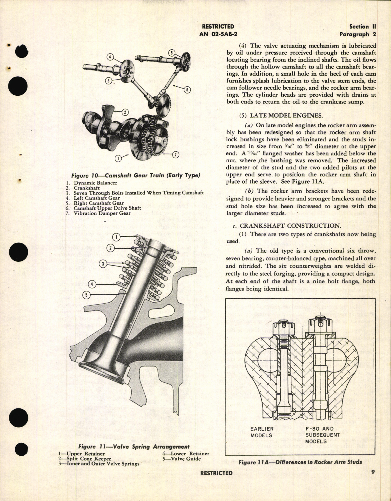 Sample page 19 from AirCorps Library document: Service Instructions for V-1710-27 thru -115 Aircraft Engines