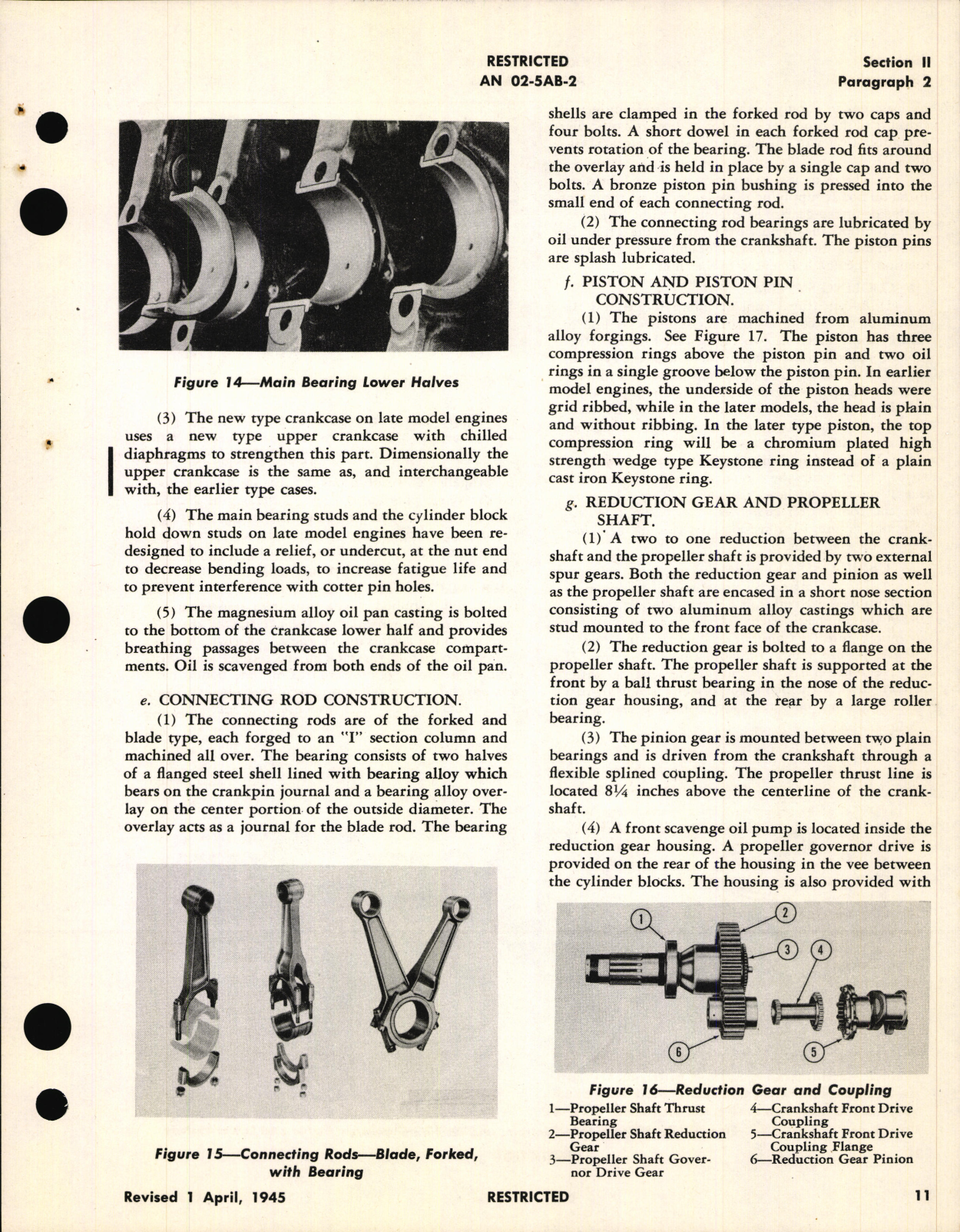 Sample page 21 from AirCorps Library document: Service Instructions for V-1710-27 thru -115 Aircraft Engines
