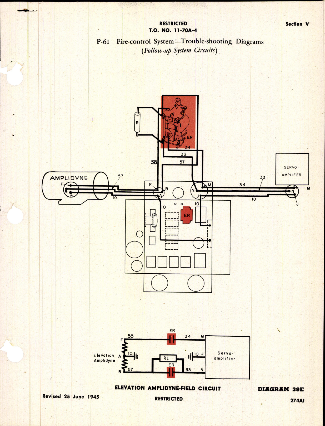 Sample page 13 from AirCorps Library document: Operation and Service Instructions for Central-Station Fire-Control System for P-61