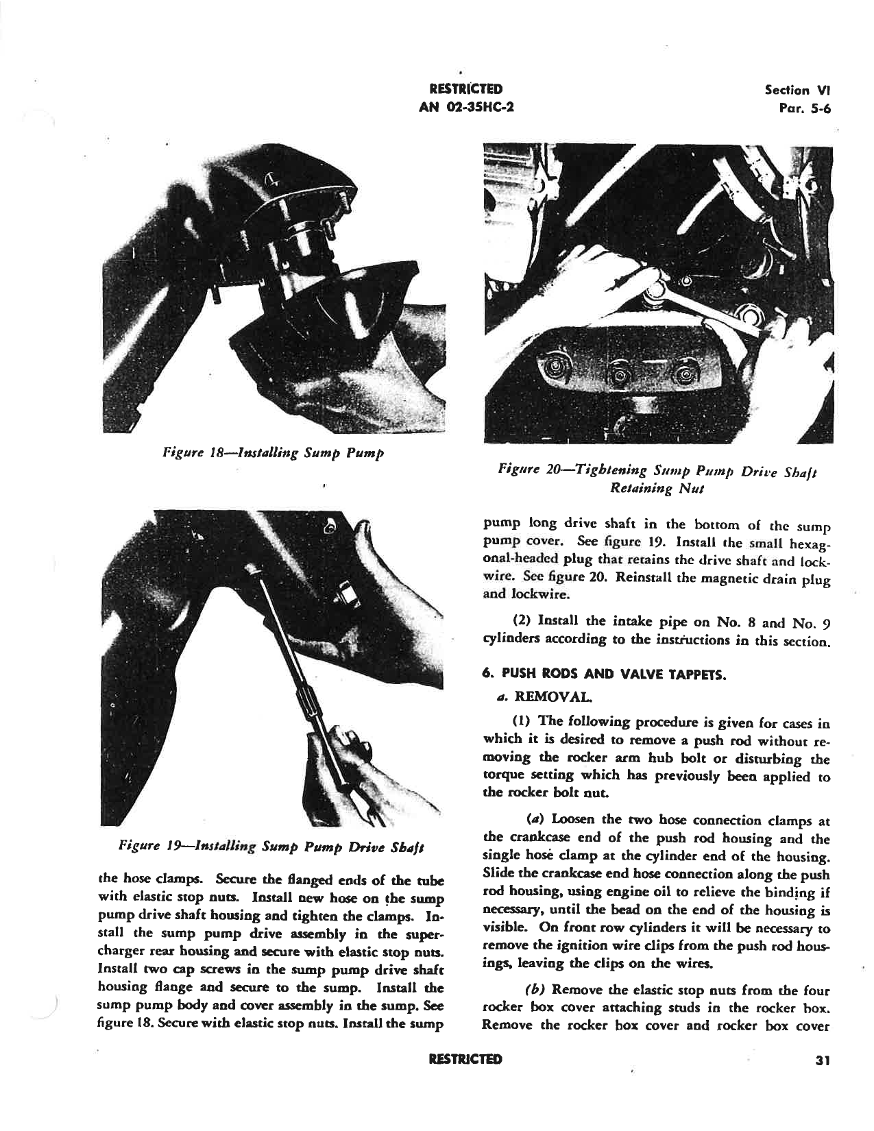 Sample page 38 from AirCorps Library document: Service Instructions - Engine - R-2600-20 & -22