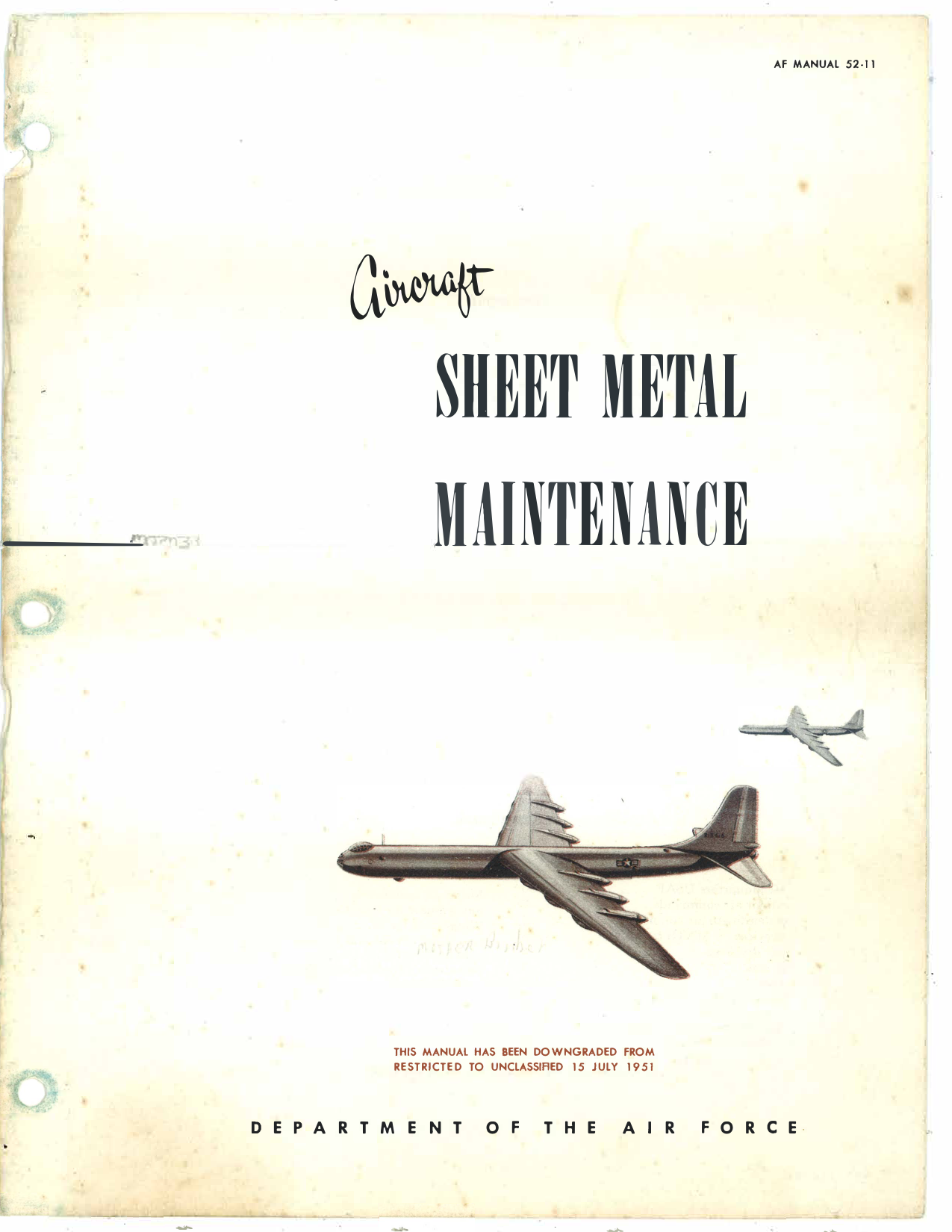 Sample page 1 from AirCorps Library document: Aircraft Sheet Metal Maintenance 