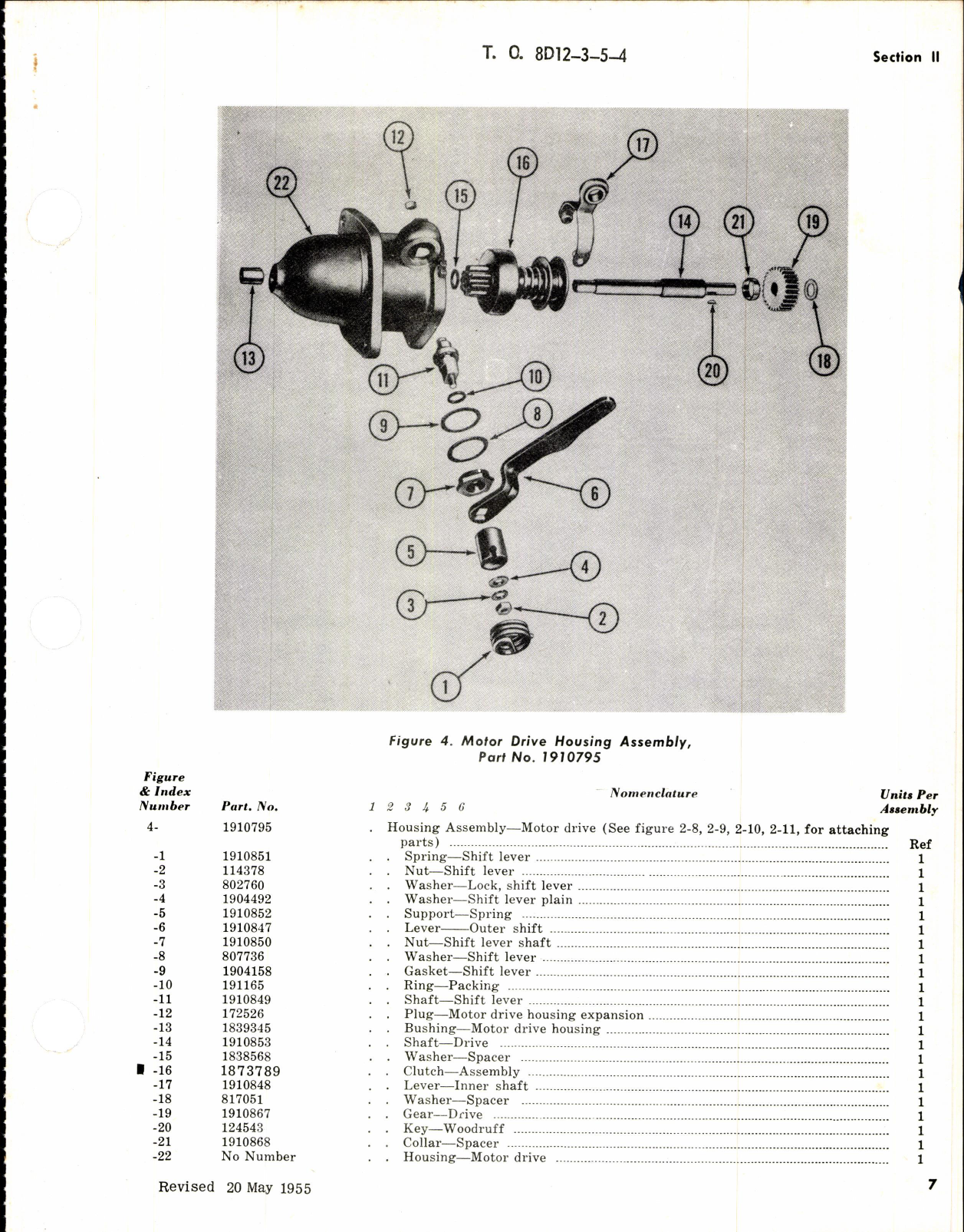 Sample page 3 from AirCorps Library document: Parts Catalog for Starting Motors