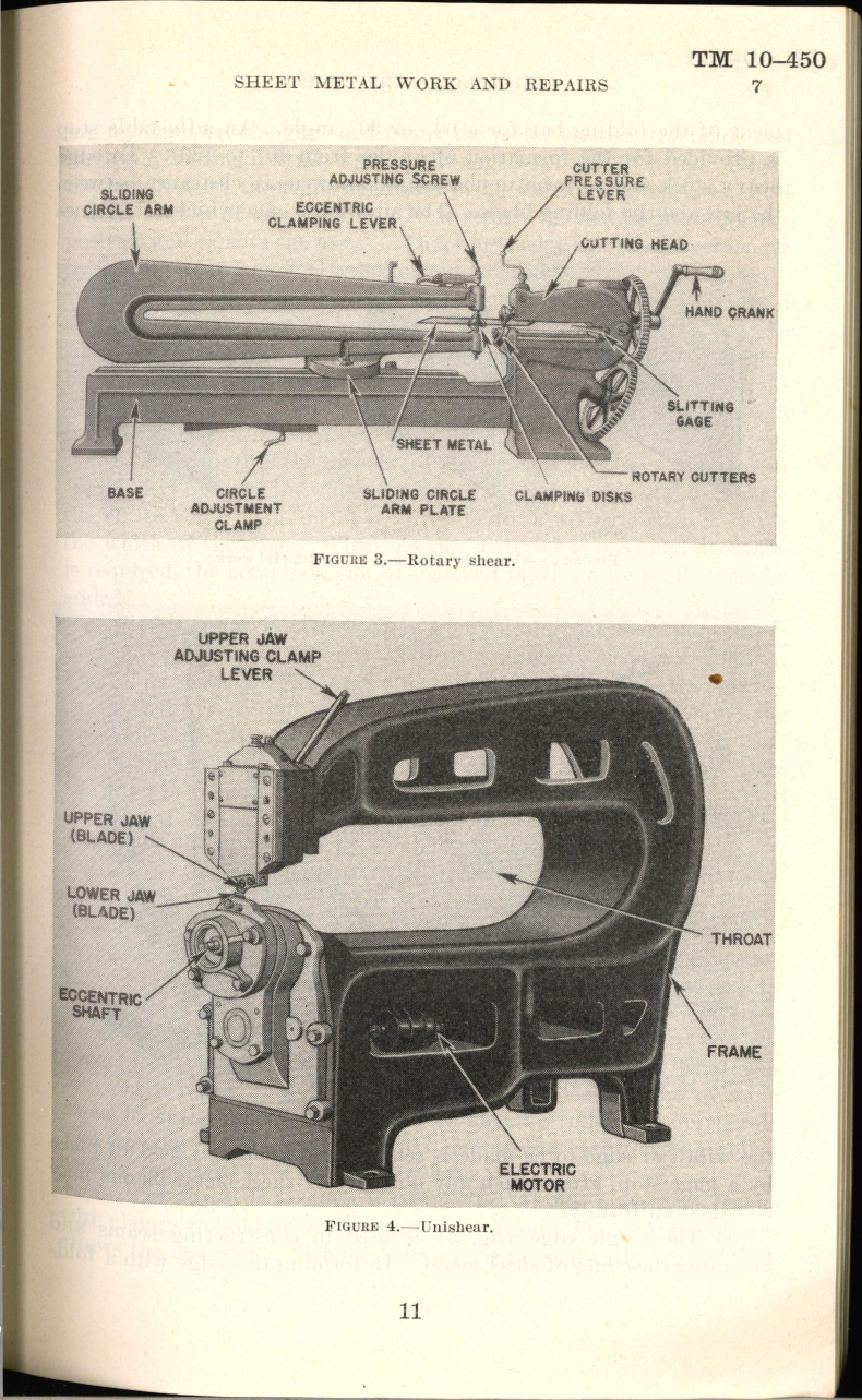 Sample page 13 from AirCorps Library document: Sheet Metal Work, Body, Fender and Radiator Repairs