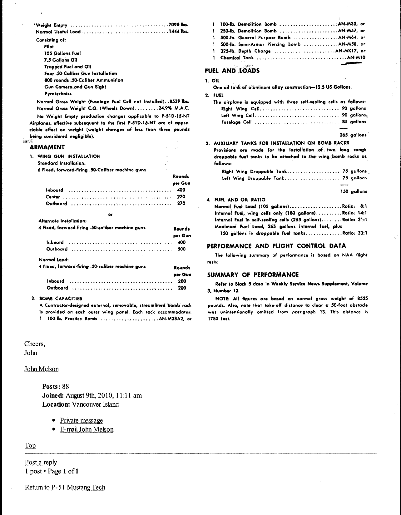 Sample page 4 from AirCorps Library document: Summary of Changes - Block Description for P-51D-15 Airplanes