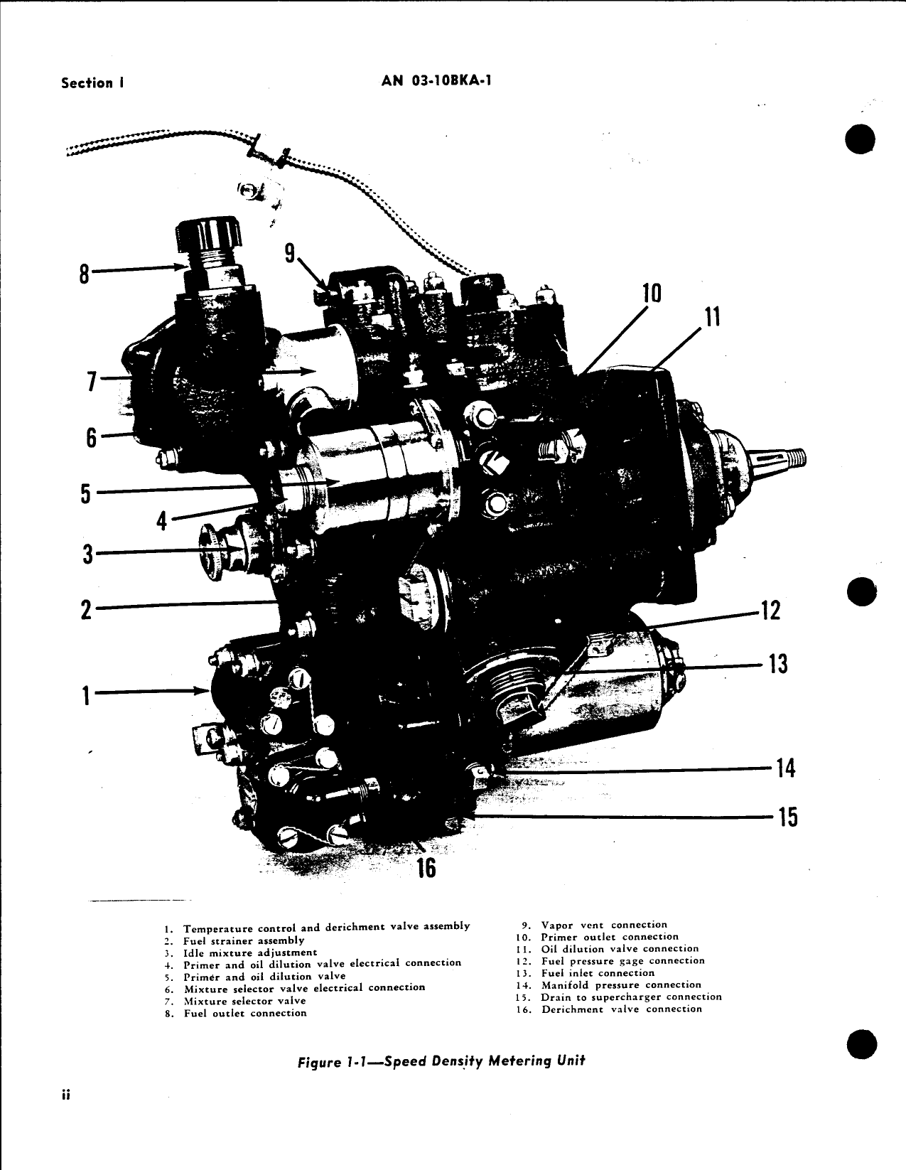 Sample page 4 from AirCorps Library document: Handbook Overhaul Instructions for Speed-Density Fuel Metering System (Bendix)