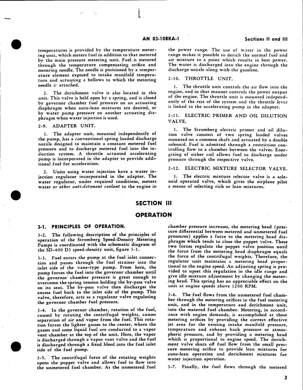 Sample page 7 from AirCorps Library document: Handbook Overhaul Instructions for Speed-Density Fuel Metering System (Bendix)