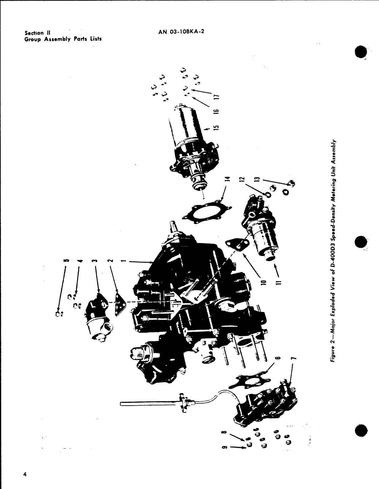 Sample page 6 from AirCorps Library document: Parts Catalog for Speed-Density Fuel Metering System (Bendix)