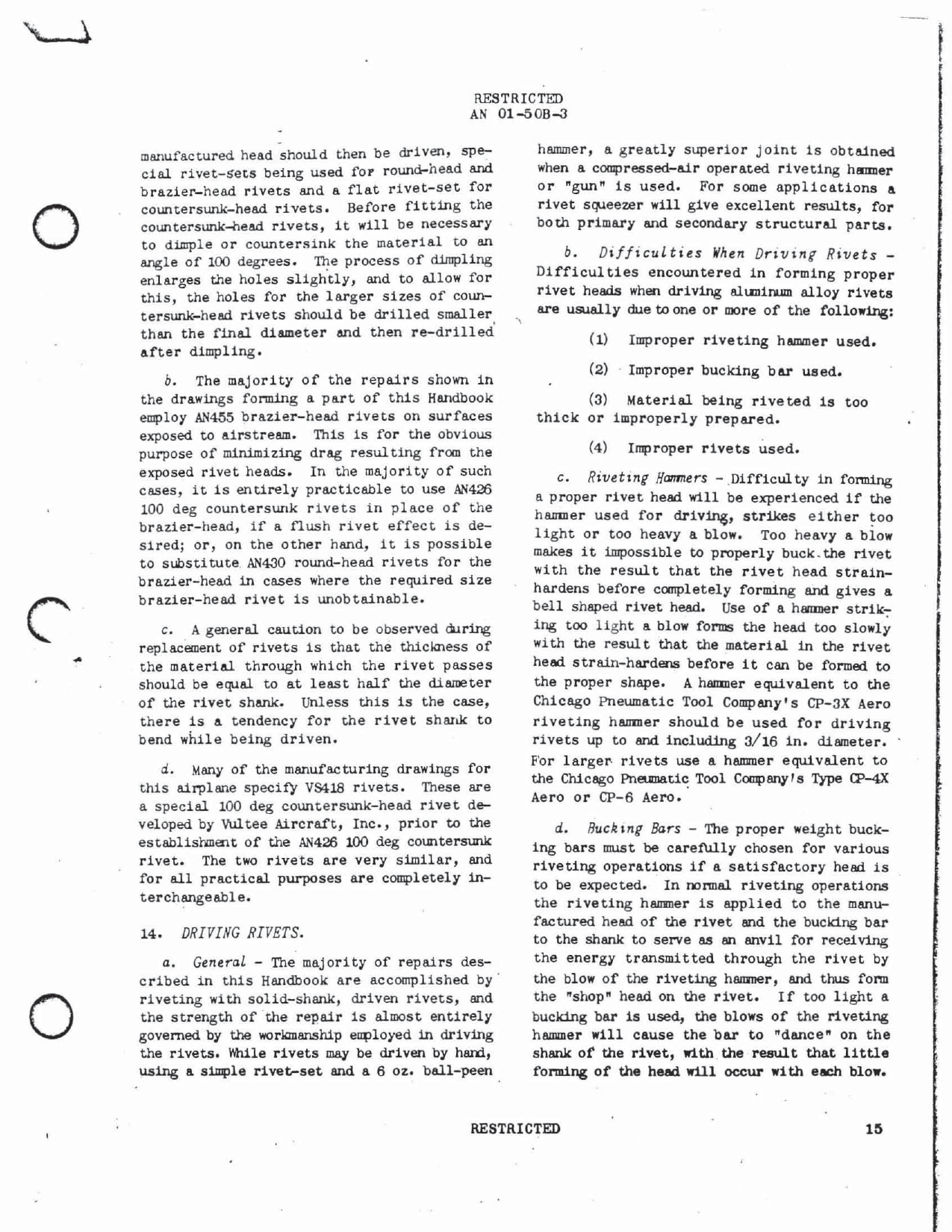 Sample page 18 from AirCorps Library document: Structural Repair Instructions - BT-13, BT-15, SNV-1