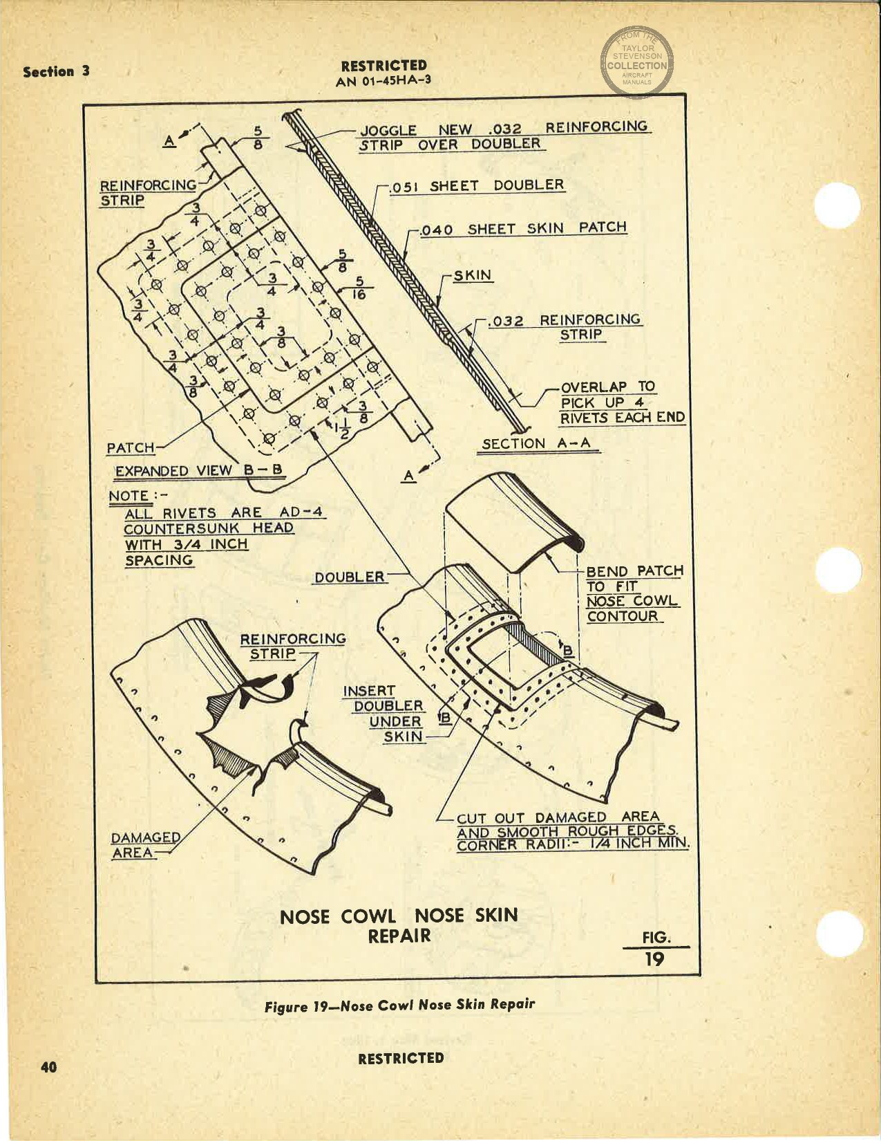 Sample page 59 from AirCorps Library document: Structural Repair Instructions - Corsair