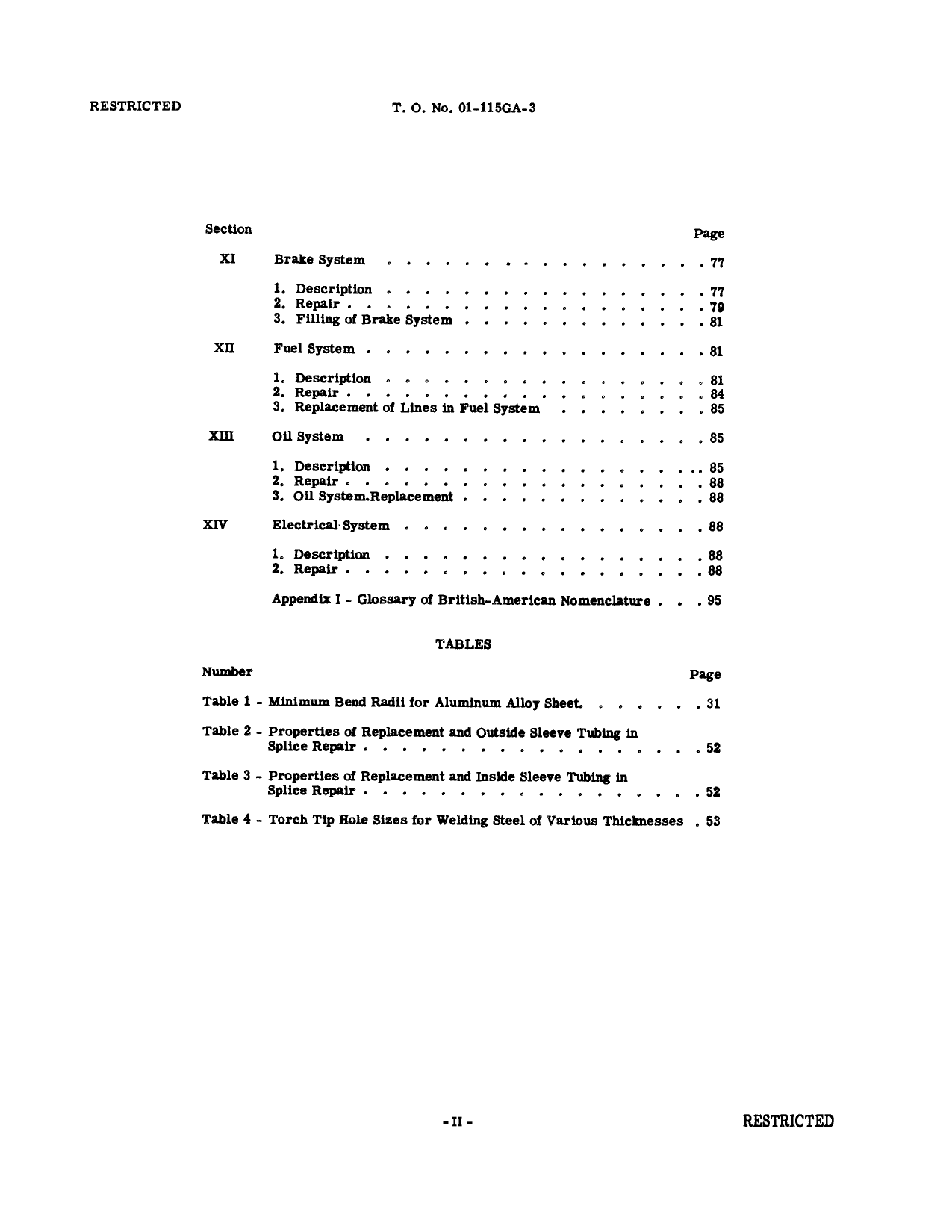 Sample page 4 from AirCorps Library document: Structural Repair Instructions for PT-19 Series