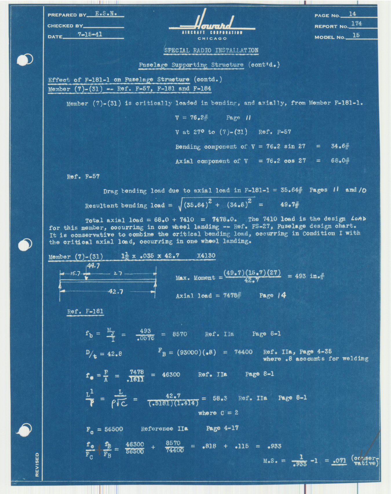 Sample page 15 from AirCorps Library document: Report 174, Special Radio Installation, DGA-15