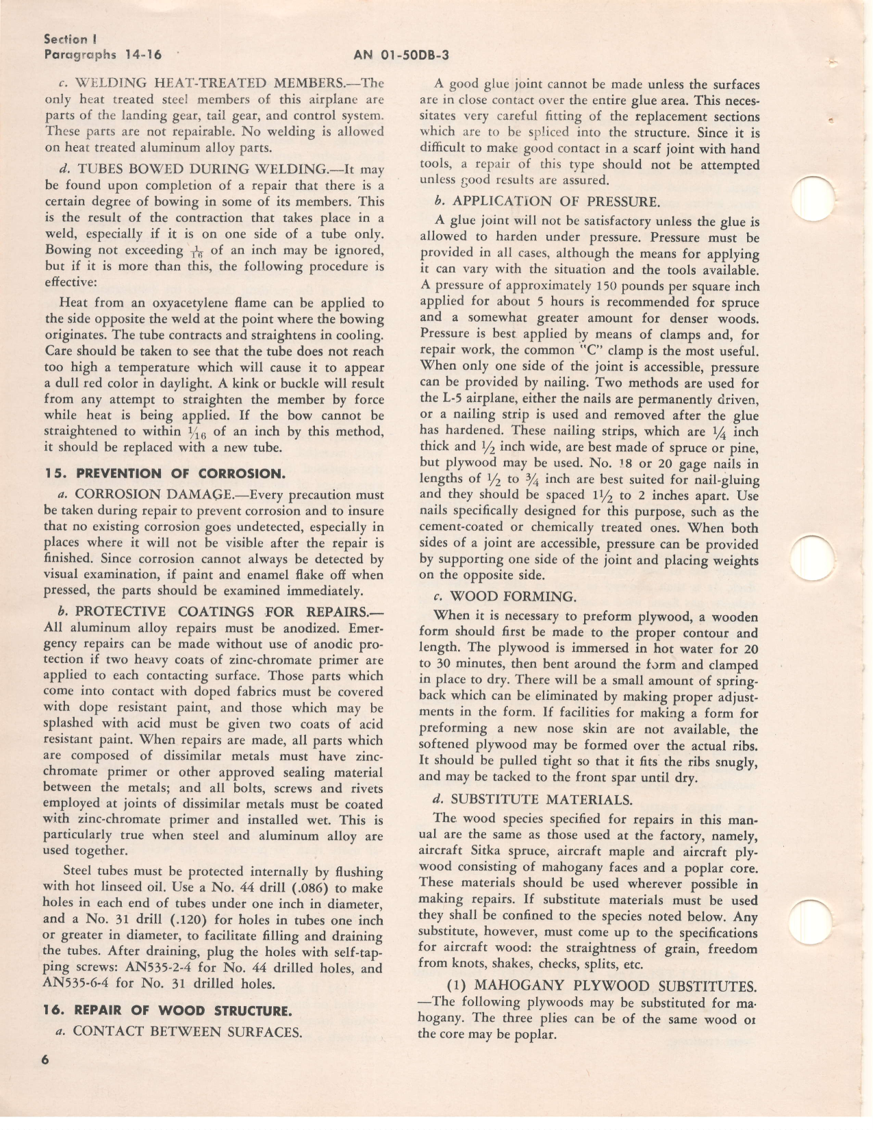 Sample page 12 from AirCorps Library document: Structural Repair Instructions - L-5 OY-1 OY-2