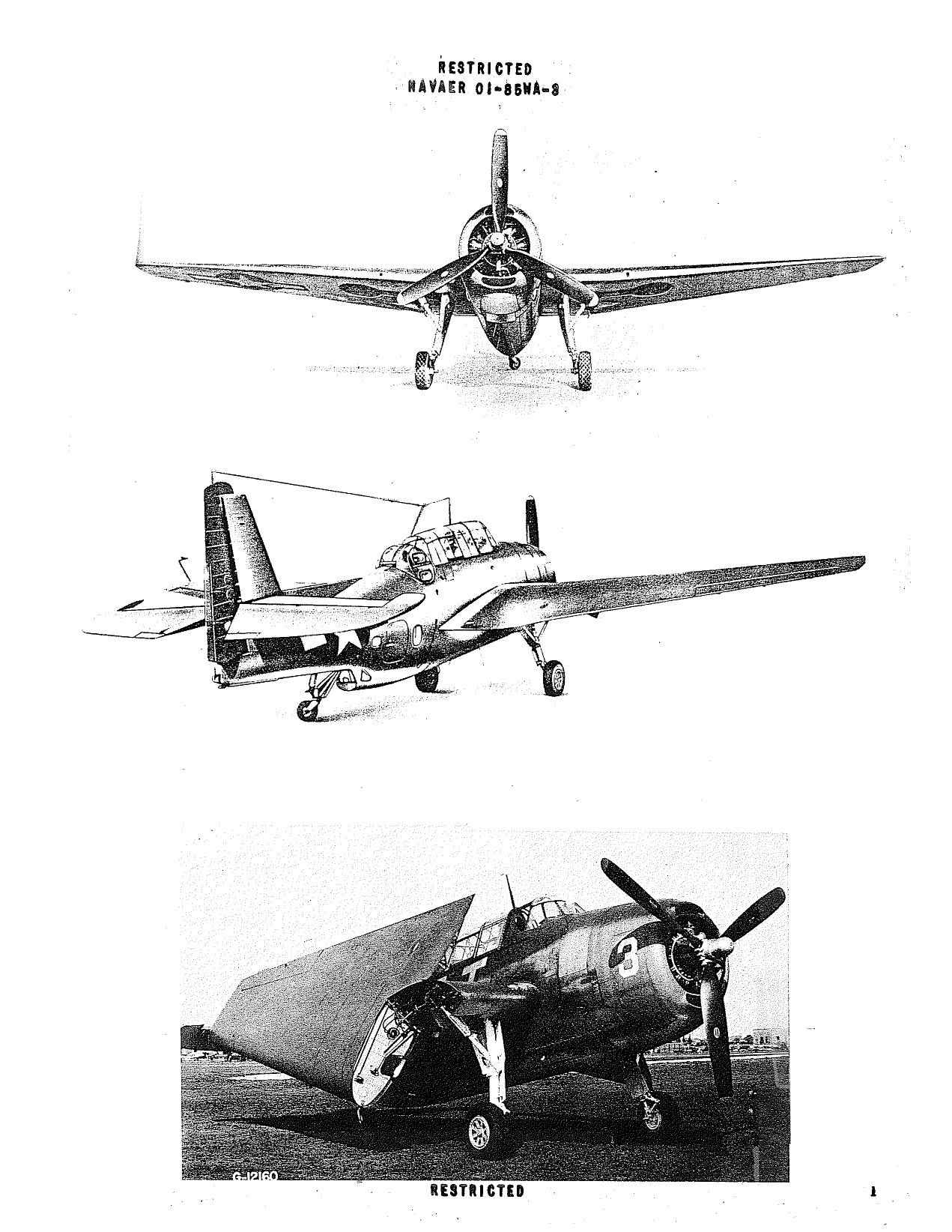 Sample page 3 from AirCorps Library document: Handbook of Instructions for Structural Repair for TBF, & TBM Aircraft