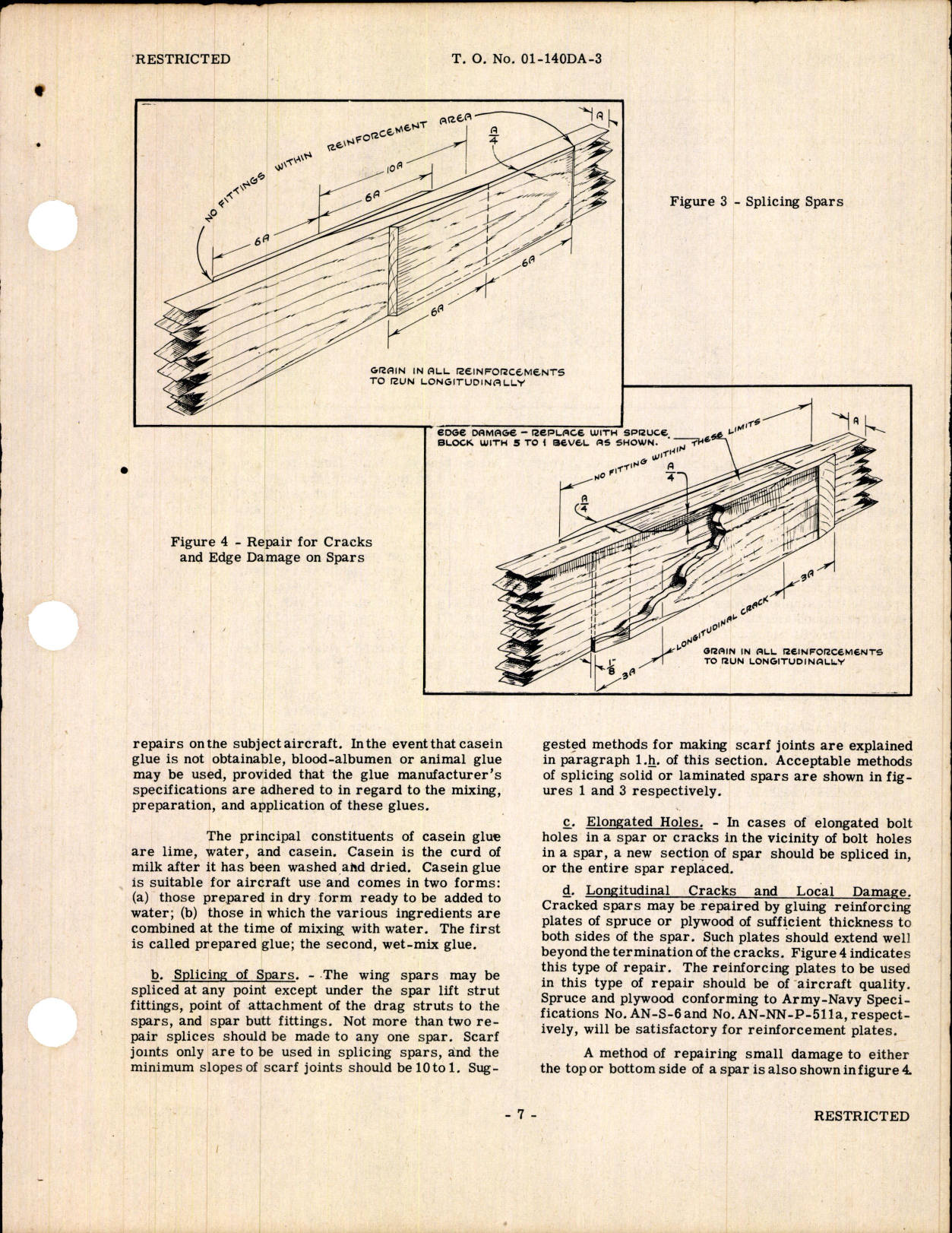 Sample page 9 from AirCorps Library document: Handbook of Instructions for the Structural Repair of the L-4 Series