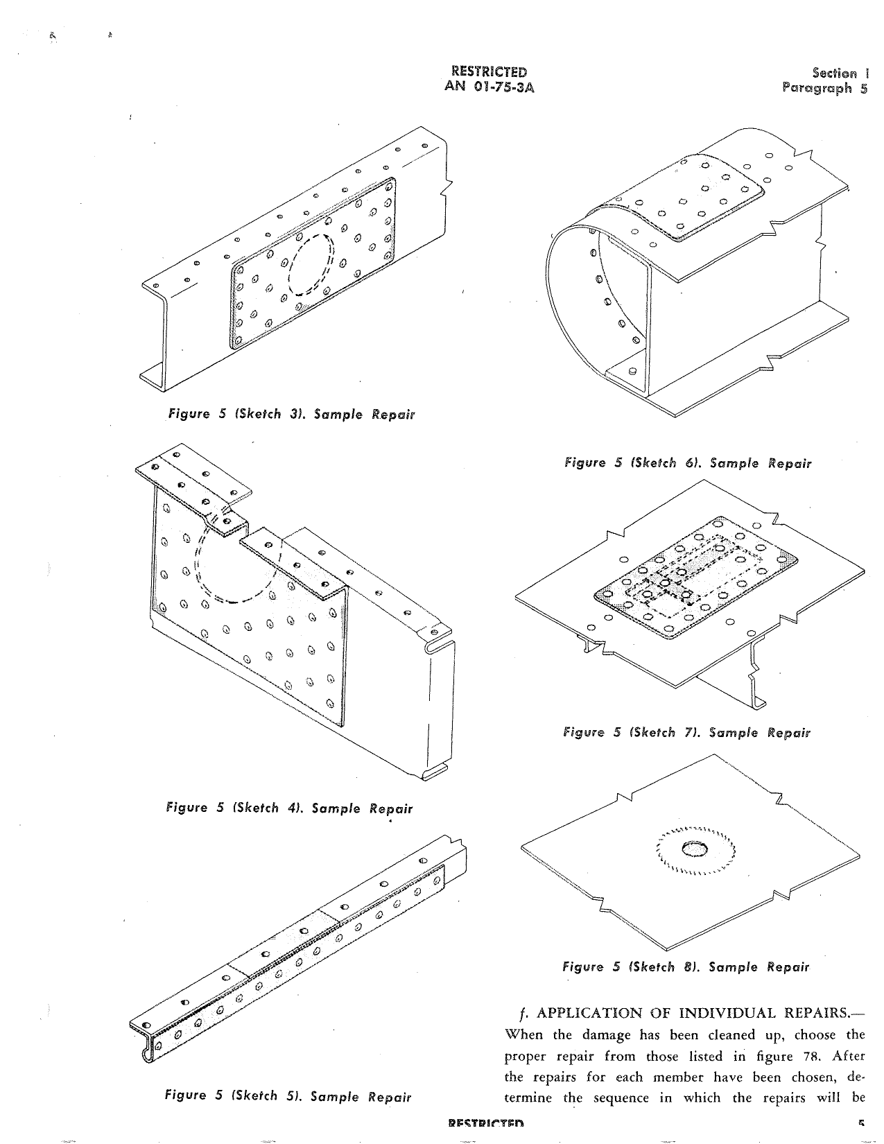 Sample page 11 from AirCorps Library document: Structural Repair Instructions - P-38