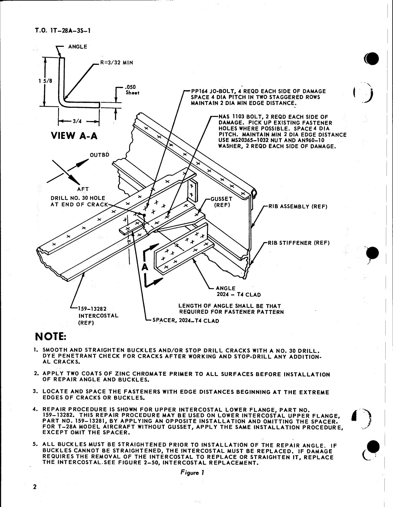 Sample page  4 from AirCorps Library document: Safety Supplement Structural Repair Tech Manual, T-28A T-28B T-28C T-28D