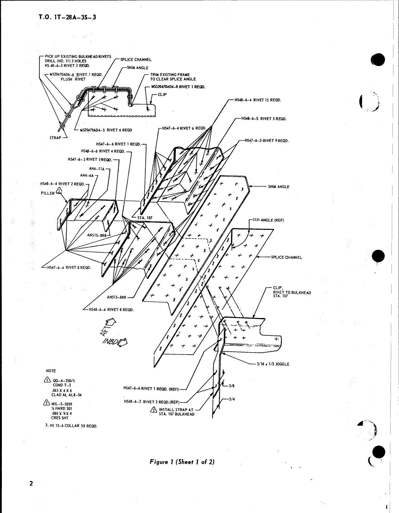 Sample page  6 from AirCorps Library document: Safety Supplement Structural Repair Tech Manual, T-28A T-28B T-28C T-28D