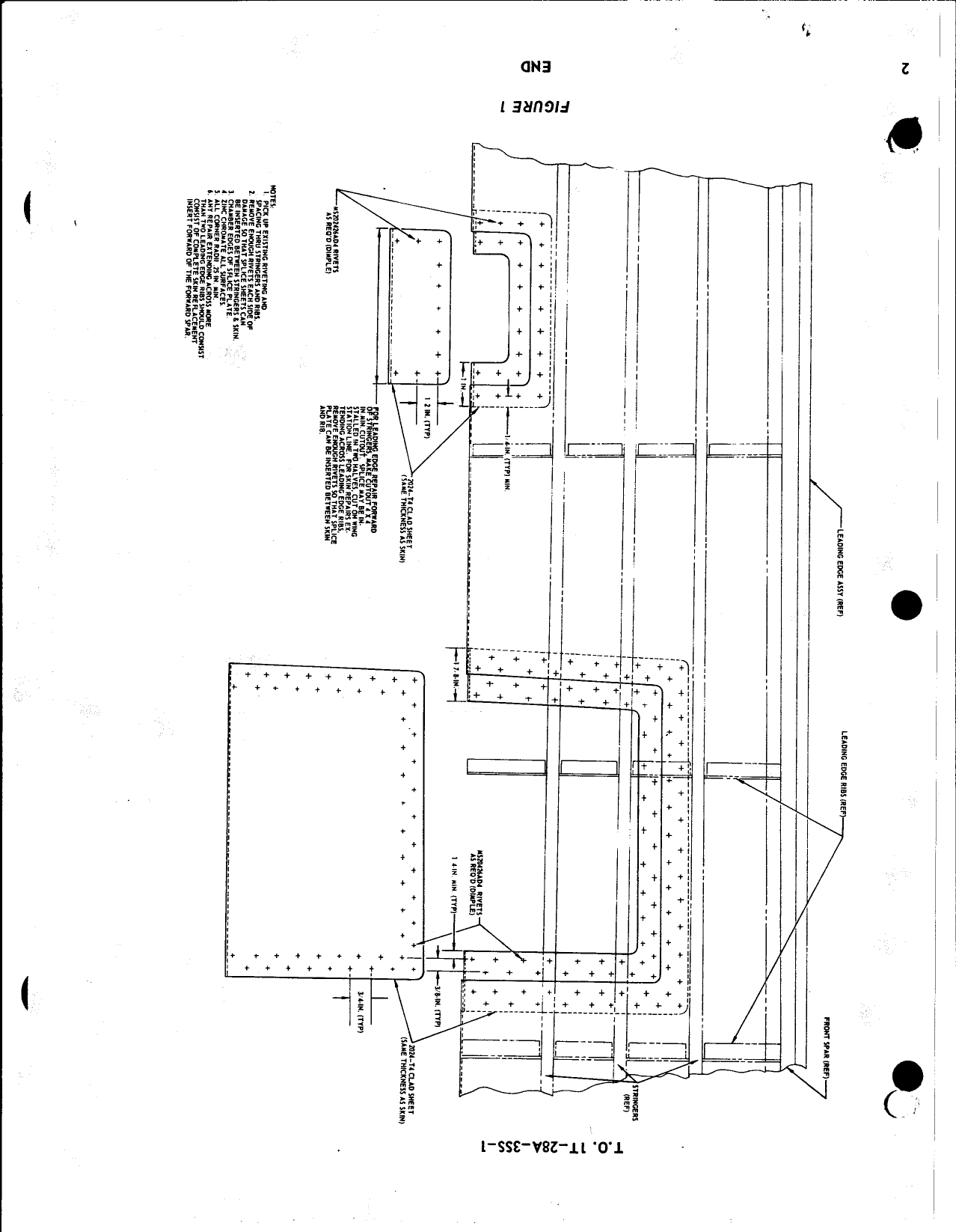 Sample page 2 from AirCorps Library document: Safety Supplement Structural Repair Tech Manual, T-28A T-28B T-28C T-28D