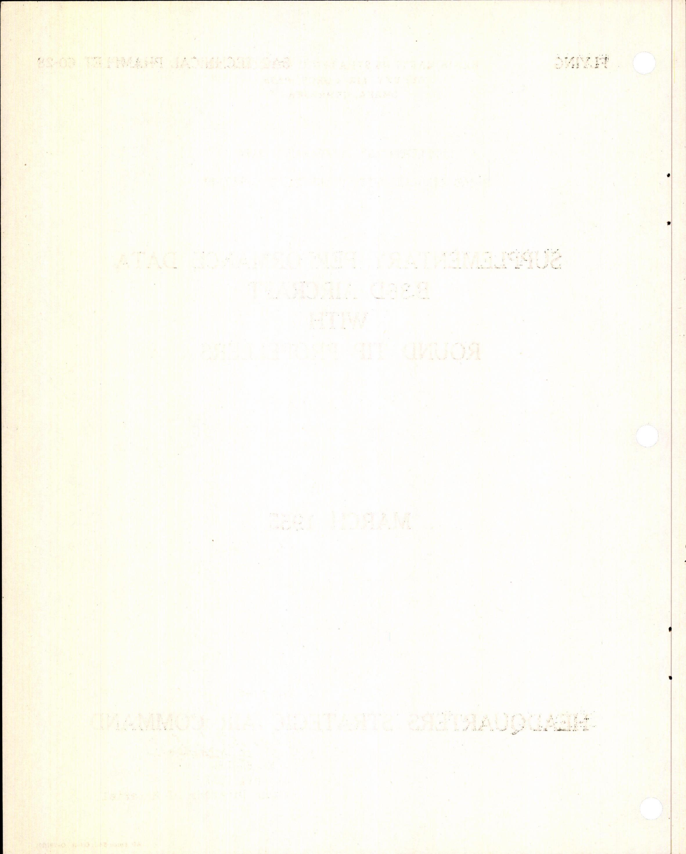 Sample page 4 from AirCorps Library document: Supplementary Performance Data for B-36D Aircraft with Round Tip Propellers