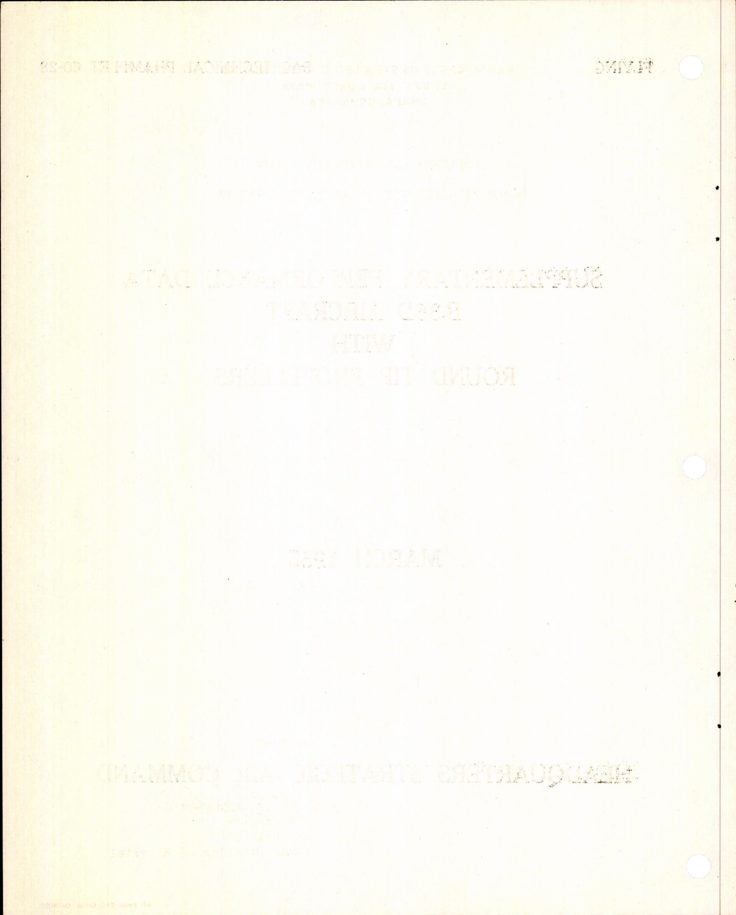 Sample page 4 from AirCorps Library document: Supplementary Performance Data for B-36D Aircraft with Round Tip Propellers