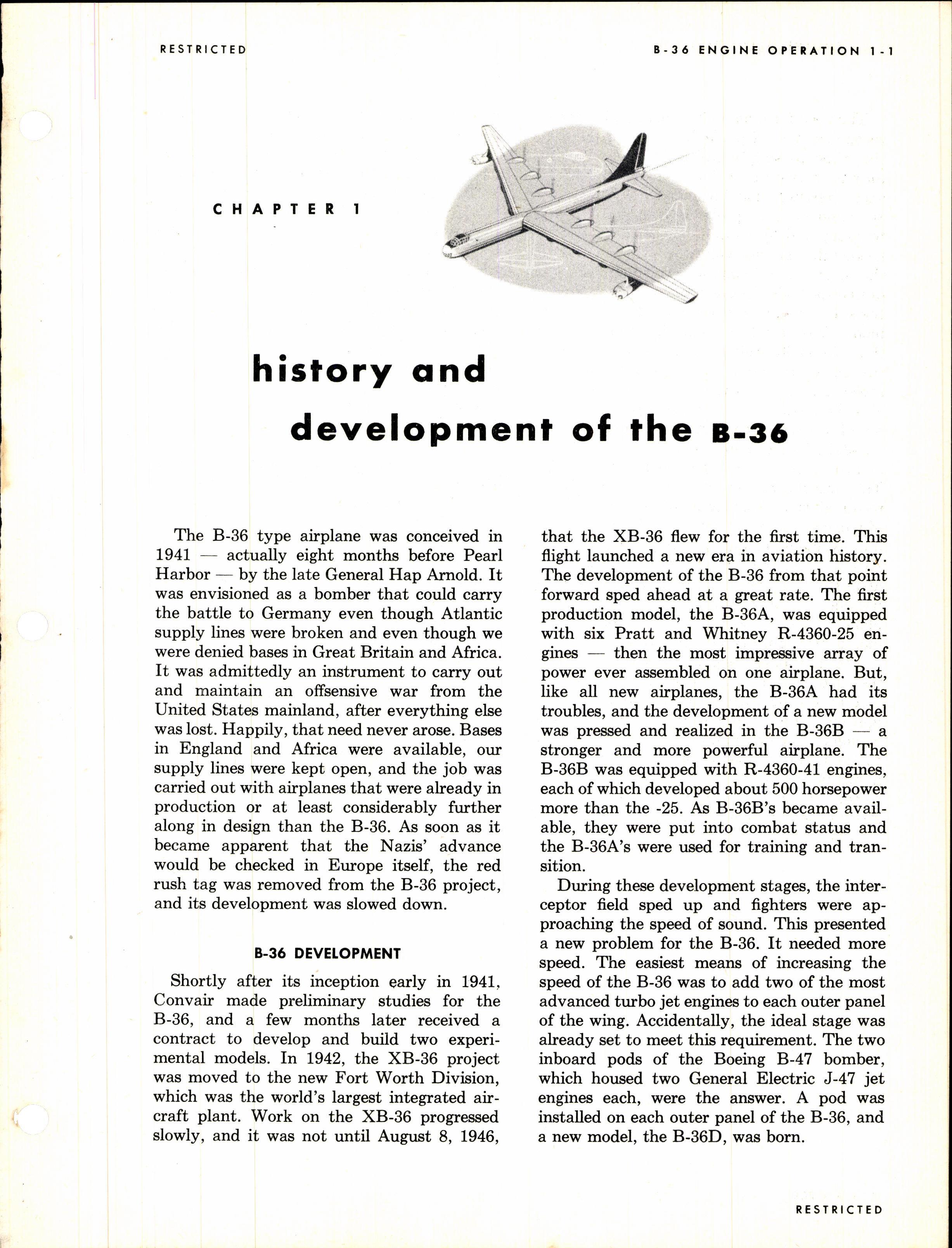 Sample page 7 from AirCorps Library document: Aircraft Performance Engineer's Manual for B-36 Aircraft Engine Operation