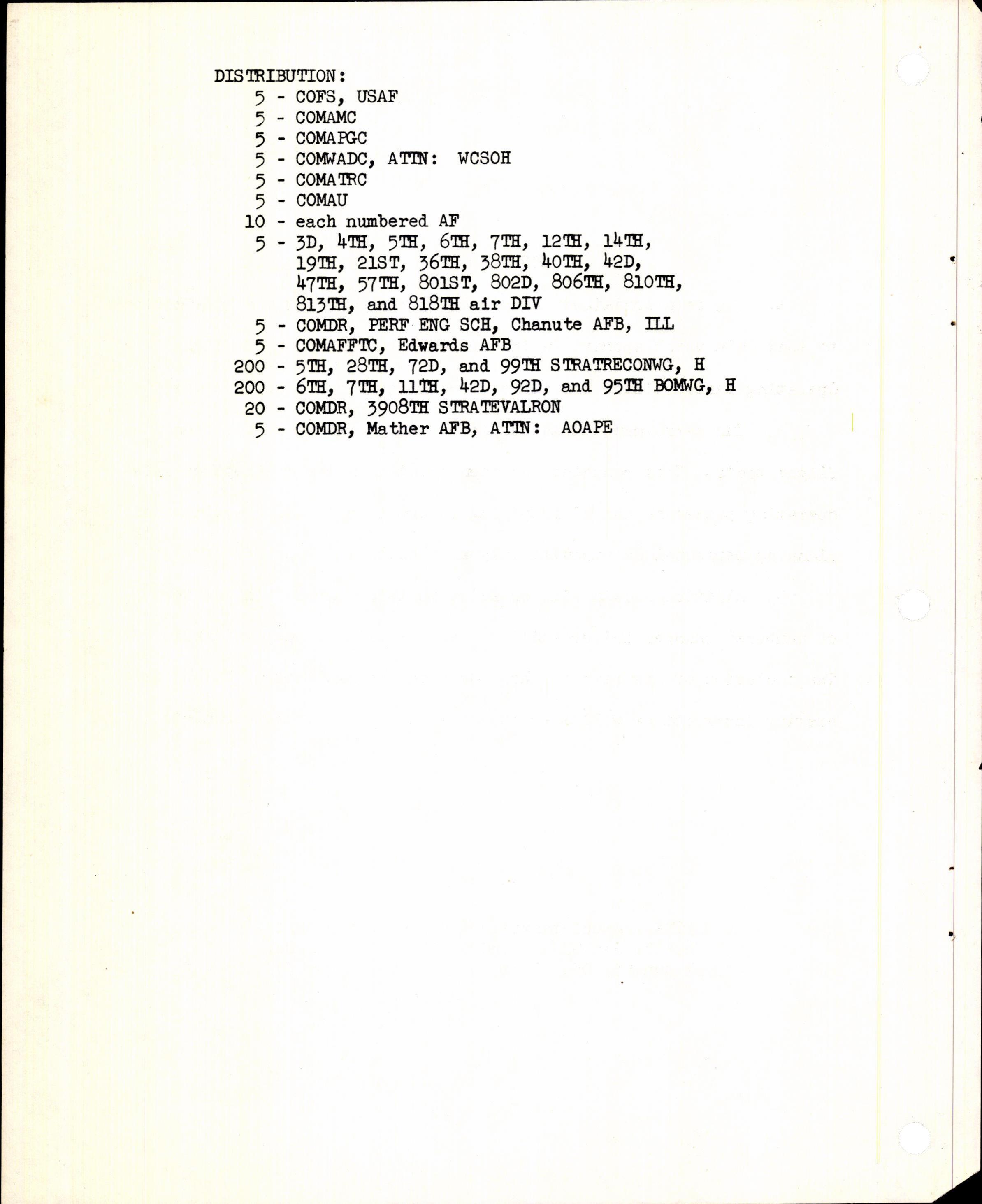 Sample page 6 from AirCorps Library document: Supplementary Performance Data for B-36 Type Aircraft