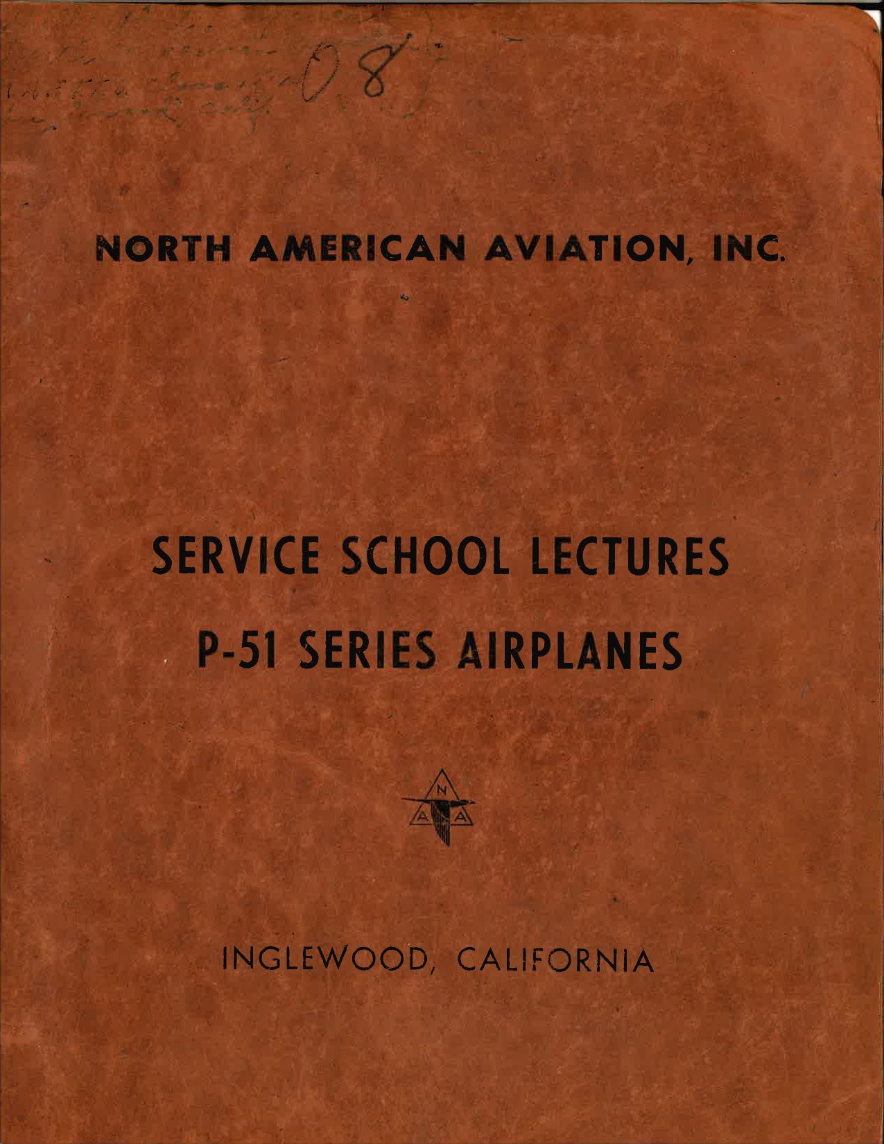 Sample page 1 from AirCorps Library document: Service School Lectures - P-51