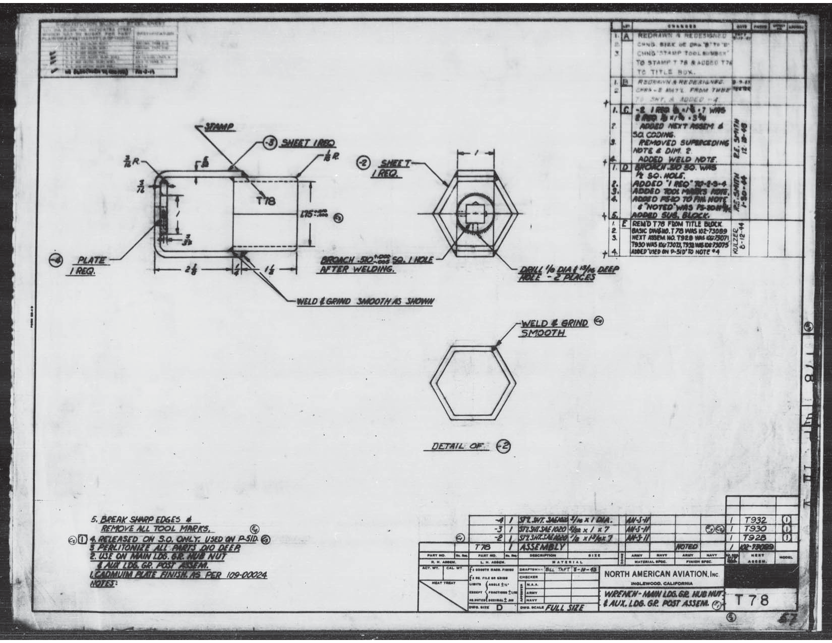 Sample page 32 from AirCorps Library document: Standard Tools - North American Aviation