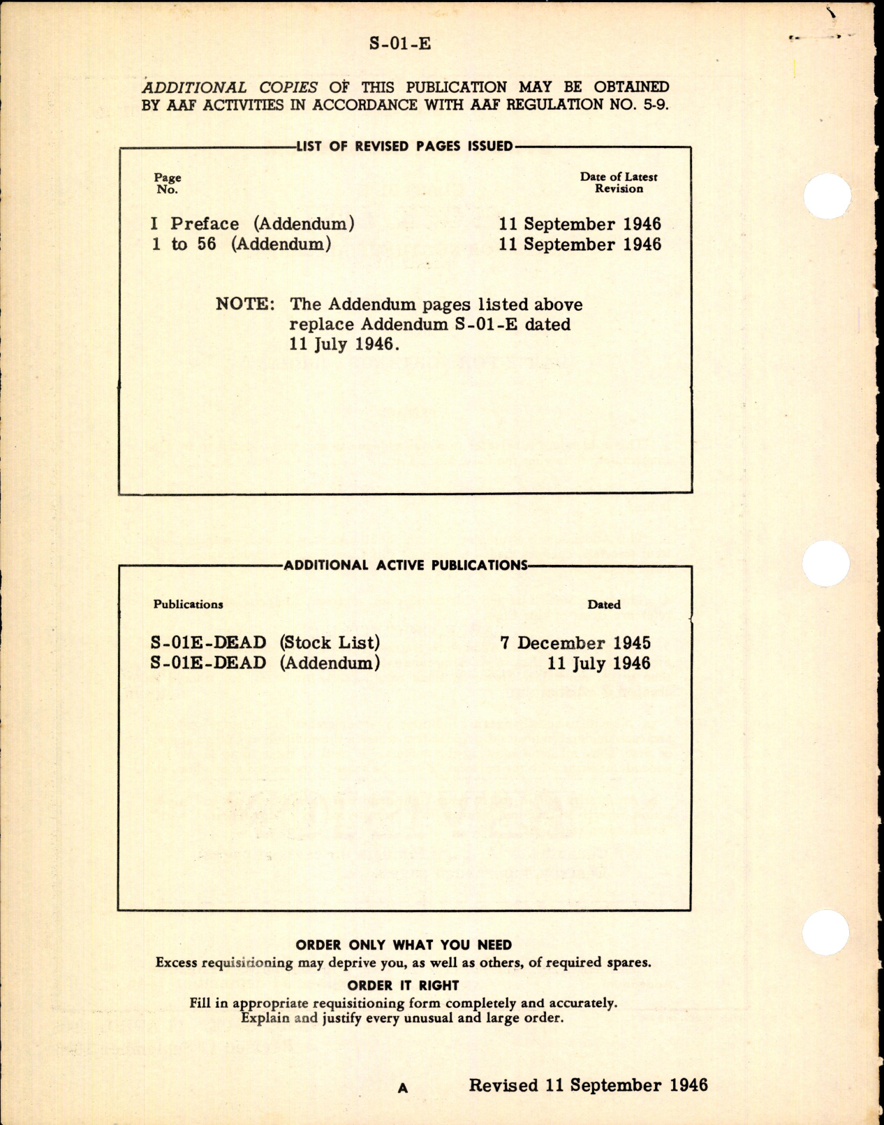 Sample page 2 from AirCorps Library document: Stock List - Parts for Northrop Aircraft