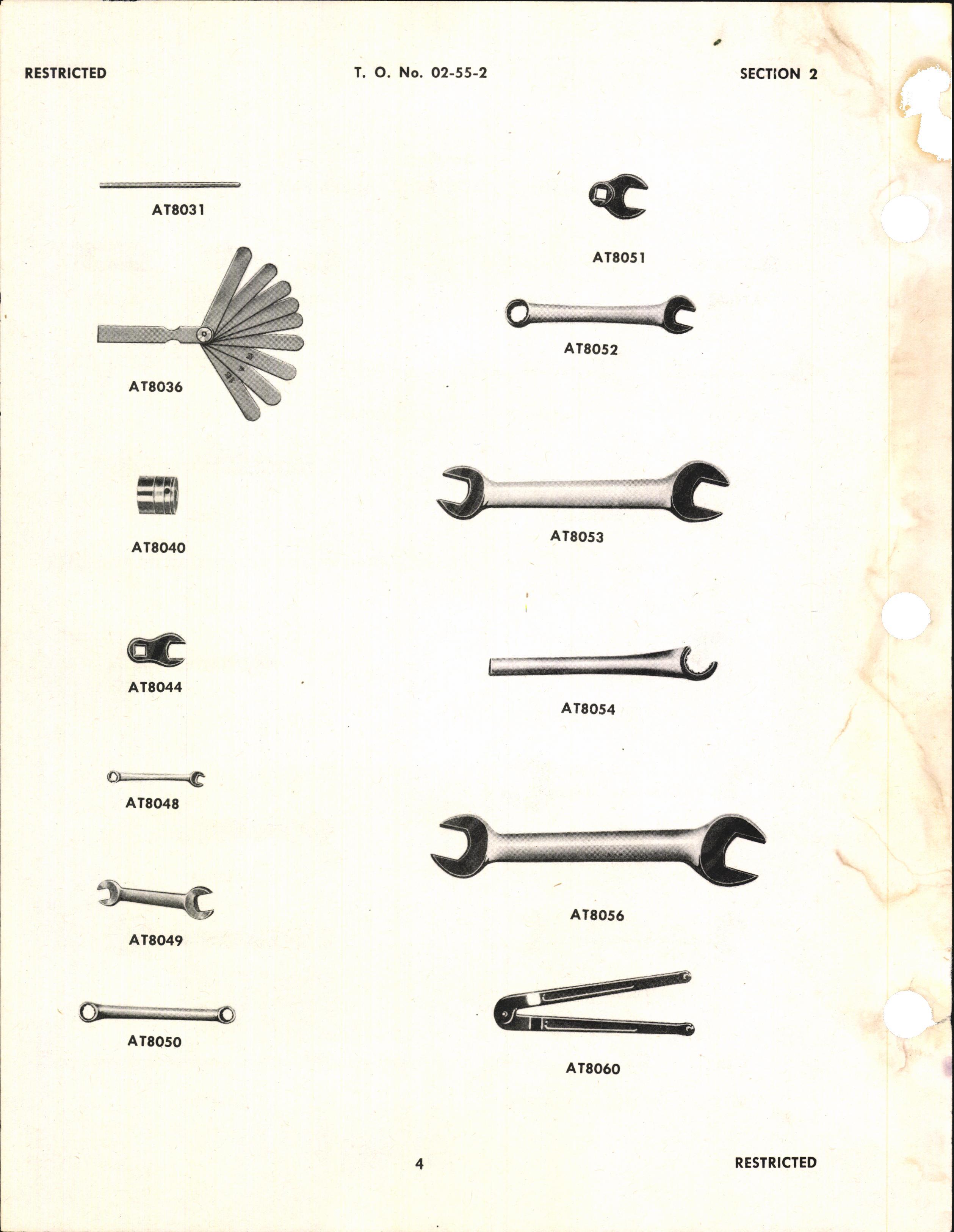 Sample page 6 from AirCorps Library document: Service Tools Catalog for Rolls-Royce Aircraft Engines