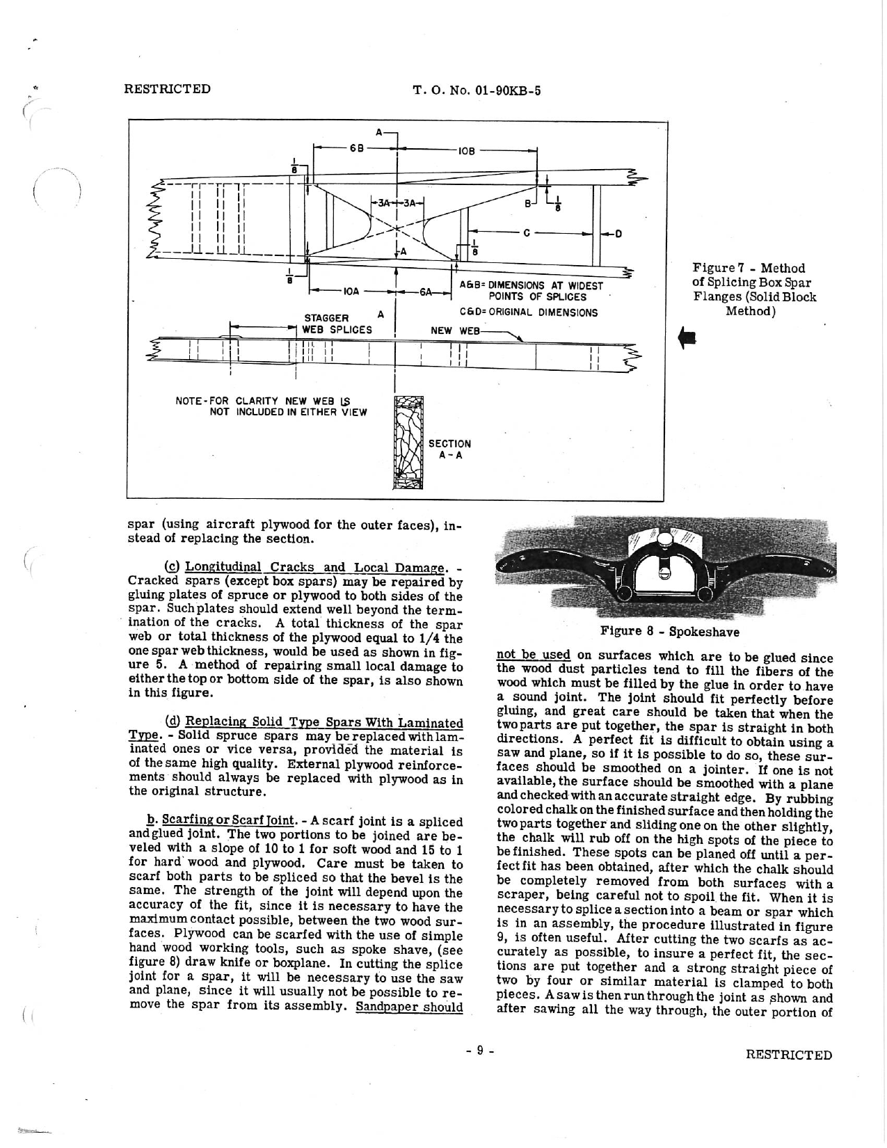 Sample page 13 from AirCorps Library document: Structural Repair Instructions: AT-10