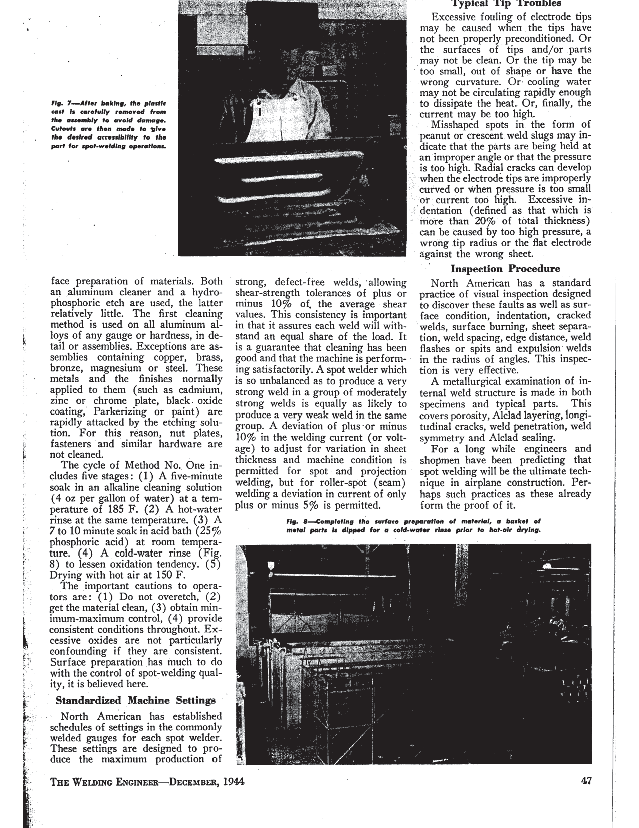 Sample page 4 from AirCorps Library document: Spot Welded Parts