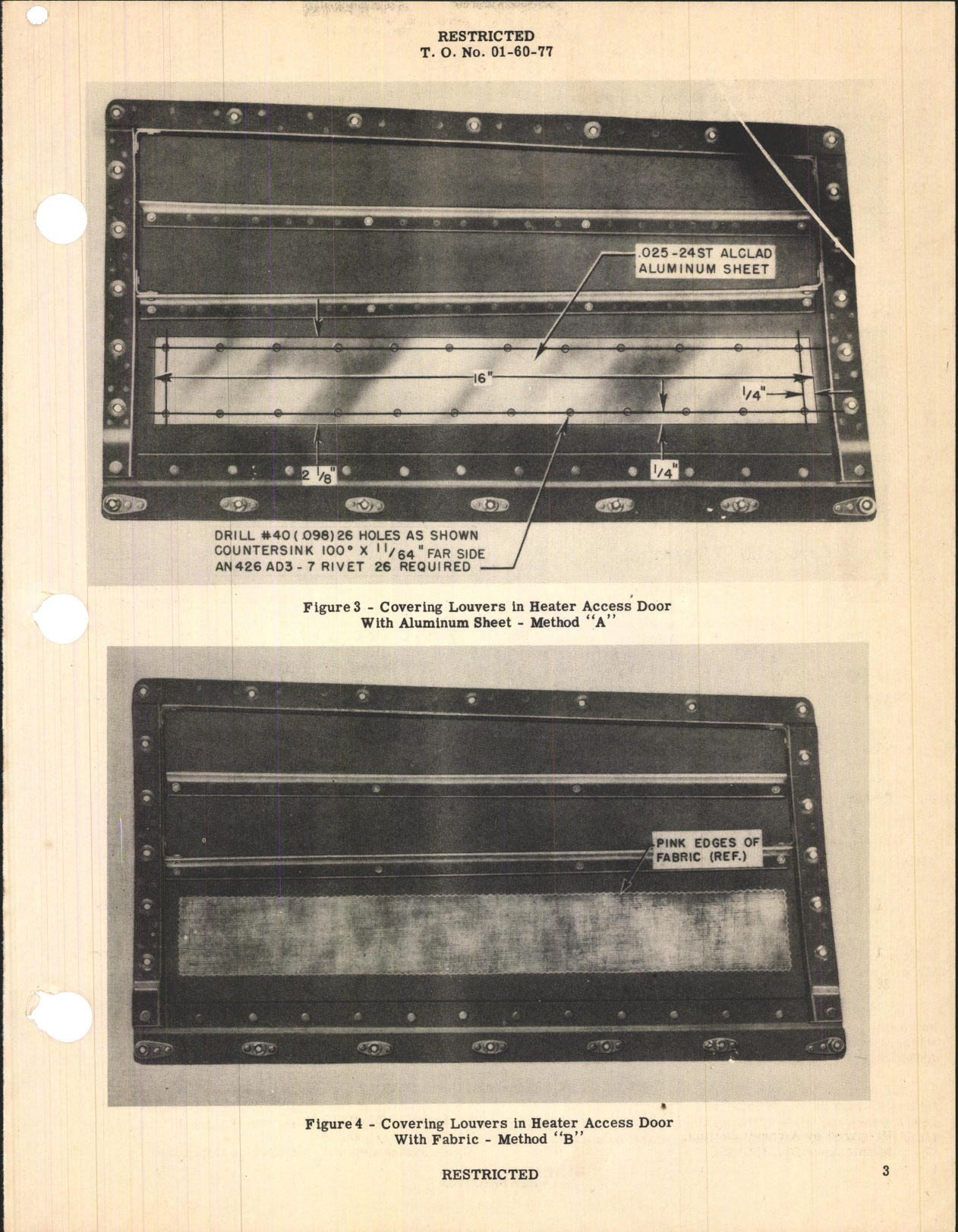 Sample page 3 from AirCorps Library document: Sealing Wing Station 82 Bulkhead for B-25