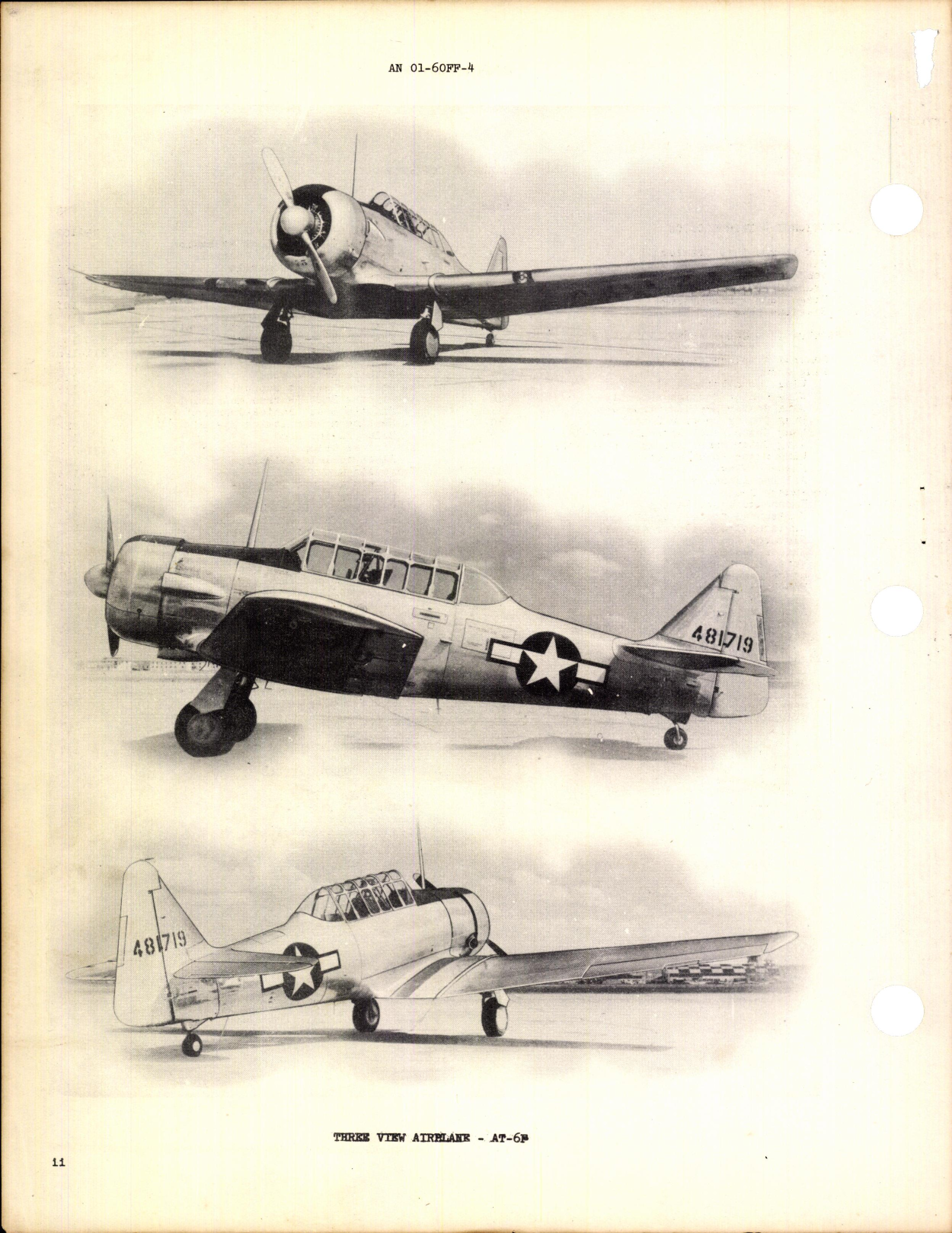Sample page 4 from AirCorps Library document: Parts Catalog for T-6D, AT-6D, T-6F, SNJ-5, and SNJ-6
