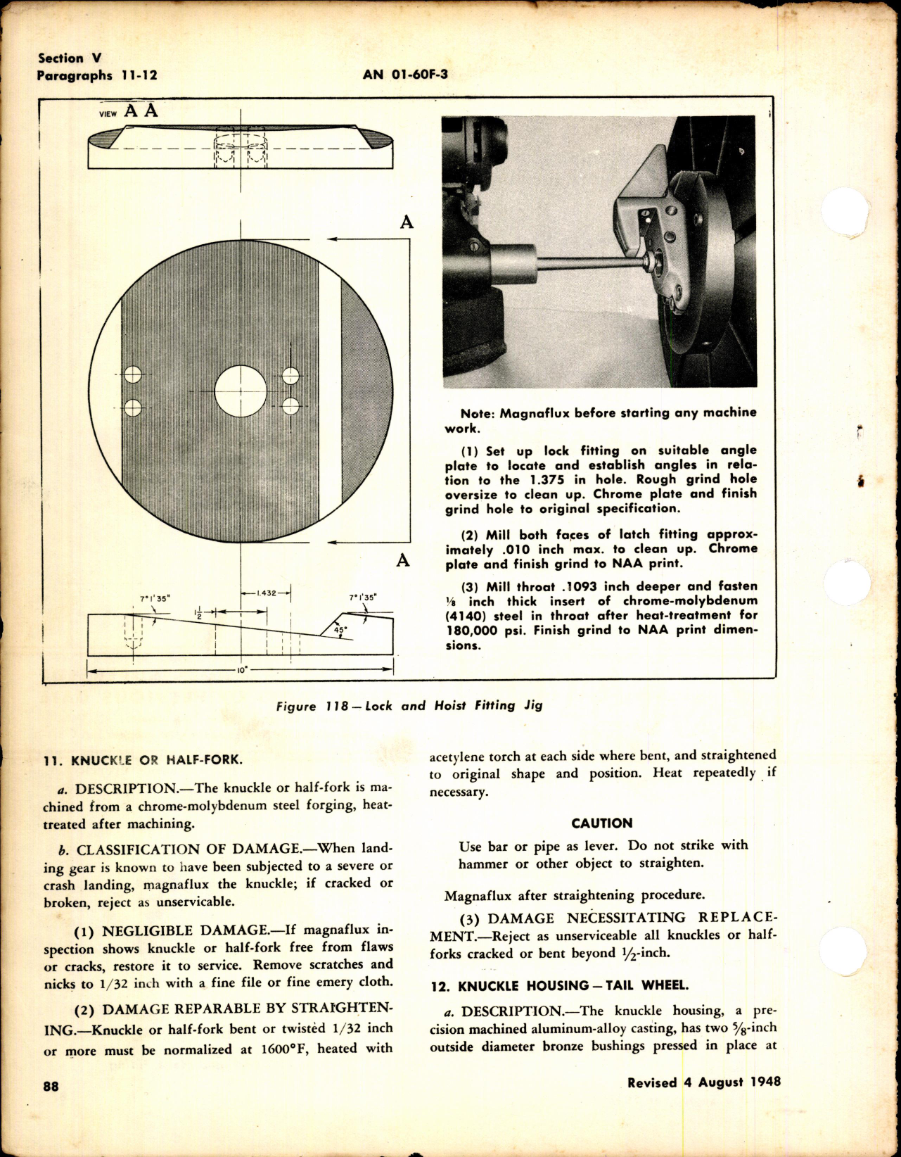 Sample page 4 from AirCorps Library document: Structural Repair Instructions for T-6 (AT-6)