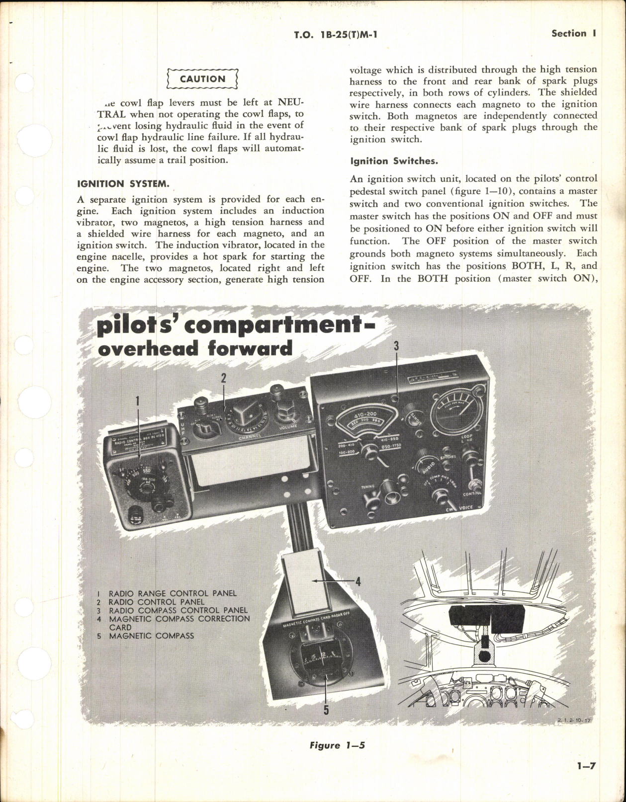 Sample page 13 from AirCorps Library document: Flight Handbook for USAF Series TB-25M Aircraft