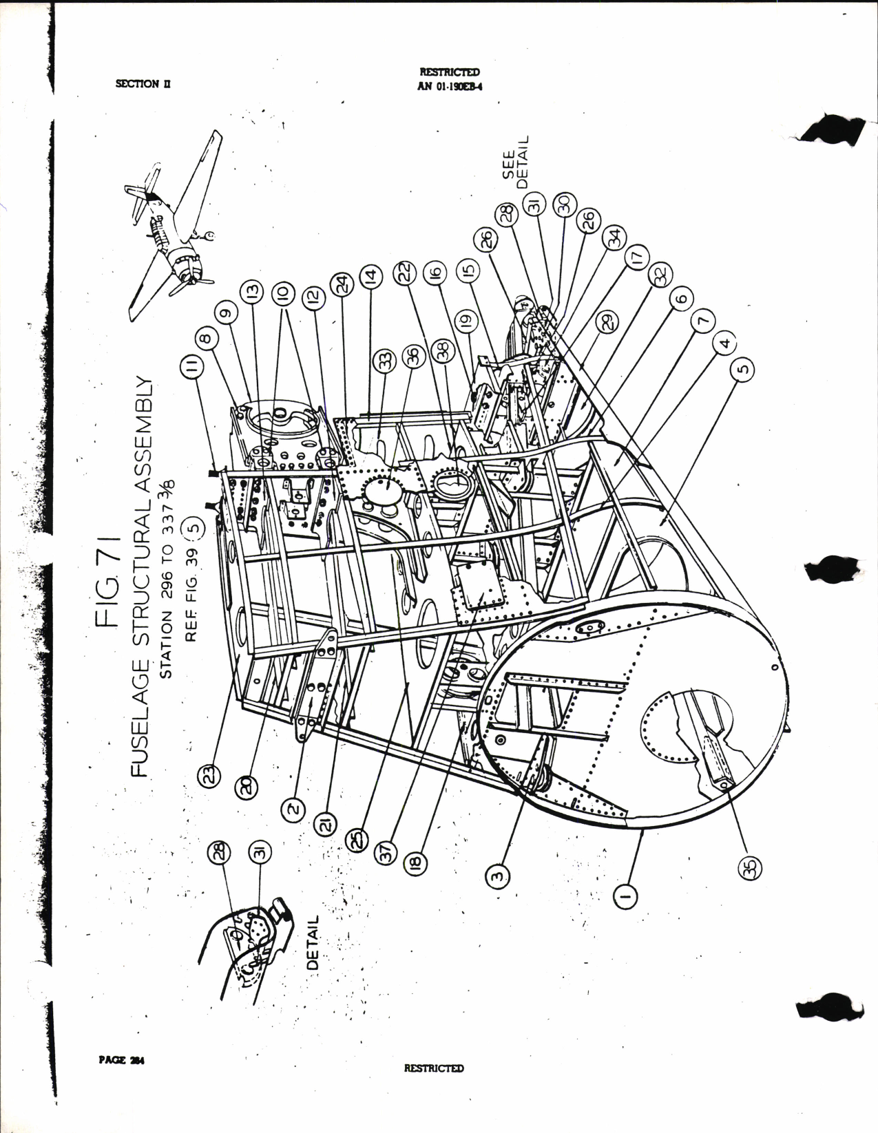 Sample page 2 from AirCorps Library document: Aircraft Parts Catalog TBM-3 (2 of 3)