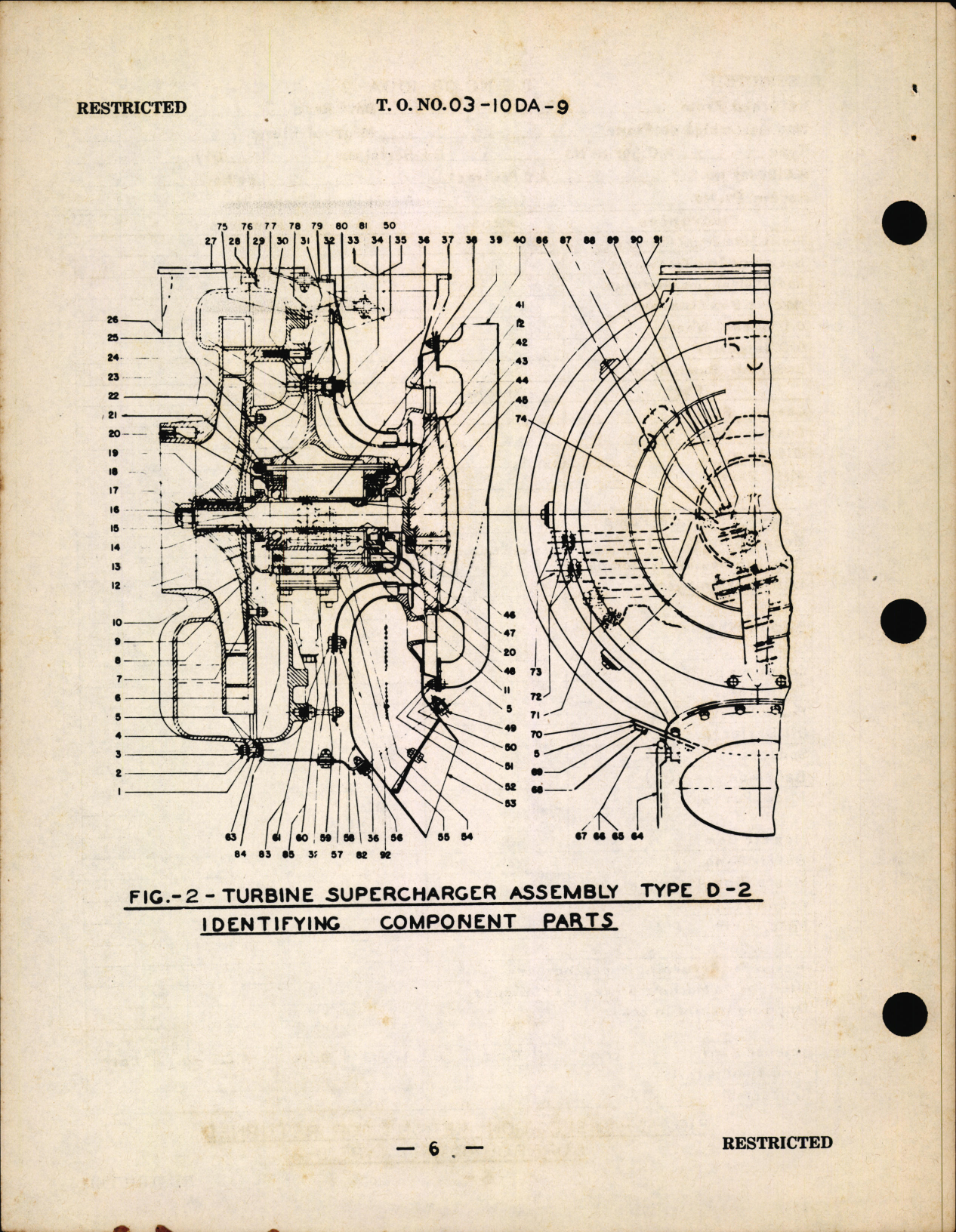 Sample page  7 from AirCorps Library document: Turbine Driven Superchargers Type D-2, Overhaul Instruction with Parts