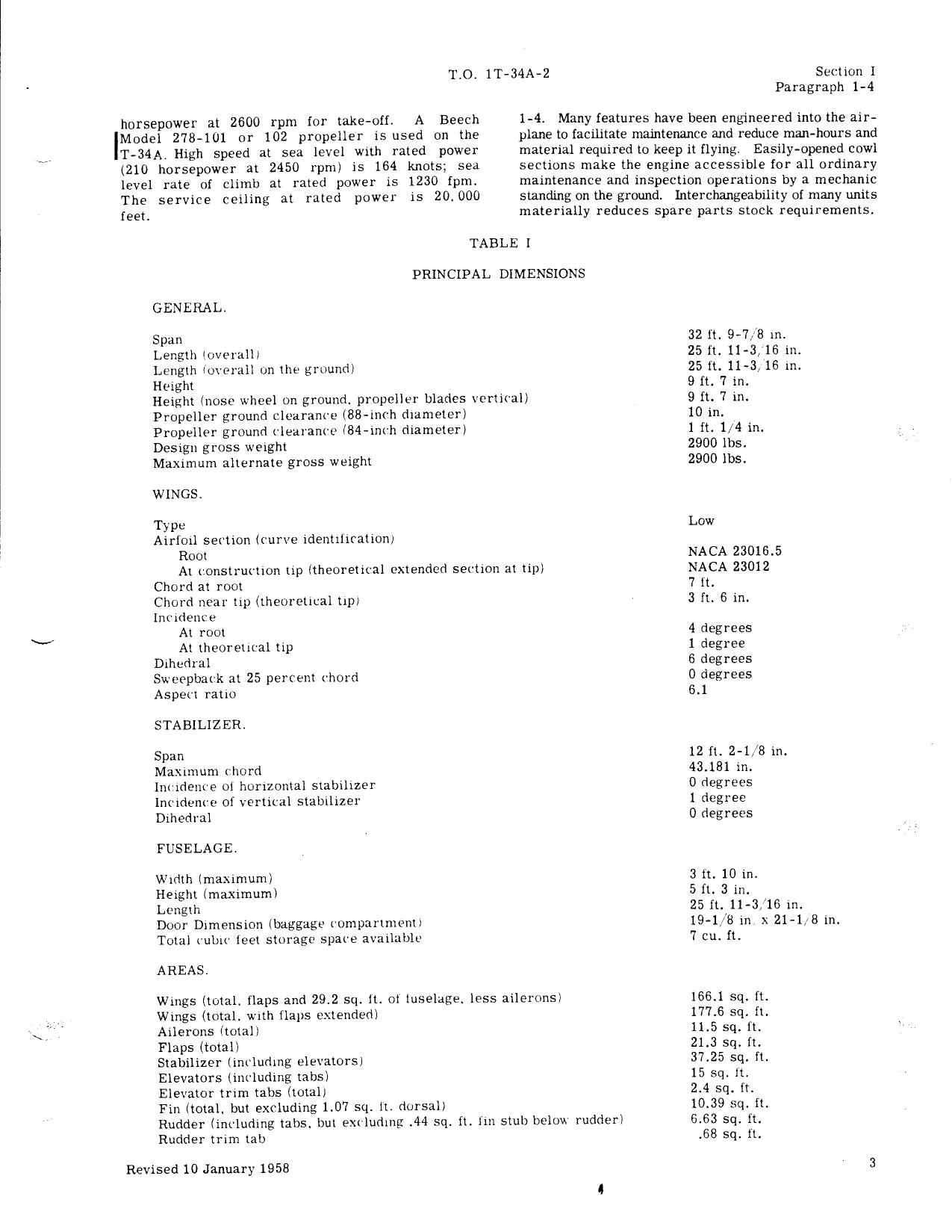 Sample page 15 from AirCorps Library document: Maintenance Manual for T-34A Aircraft