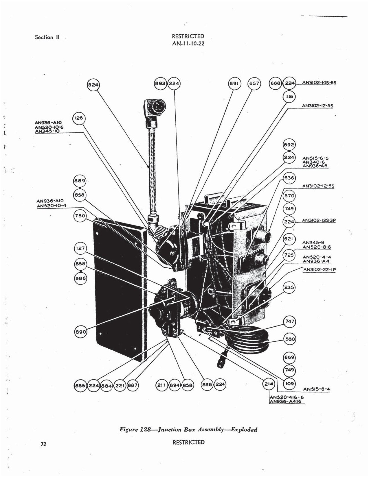 Sample page 72 from AirCorps Library document: Twin Gun Mount Assembly - Type M-7 - Bell