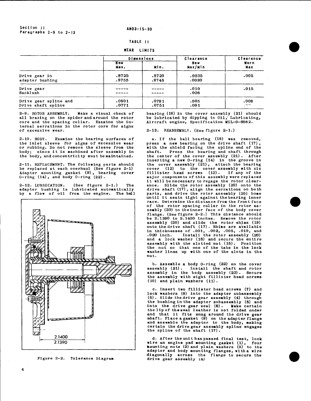 Sample page 6 from AirCorps Library document: Overhaul Instructions for Model TM-38600 Air-Oil Separator (Thompson)